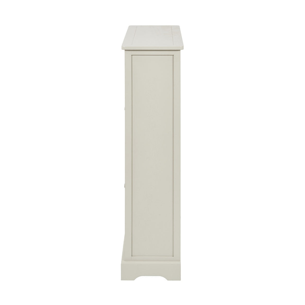Croft Linen Pine Shoe Storage Shelving Unit - 106cm