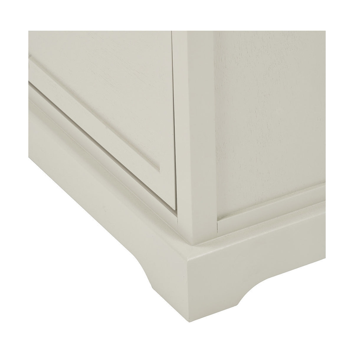 Croft Linen Pine Shoe Storage Shelving Unit - 106cm