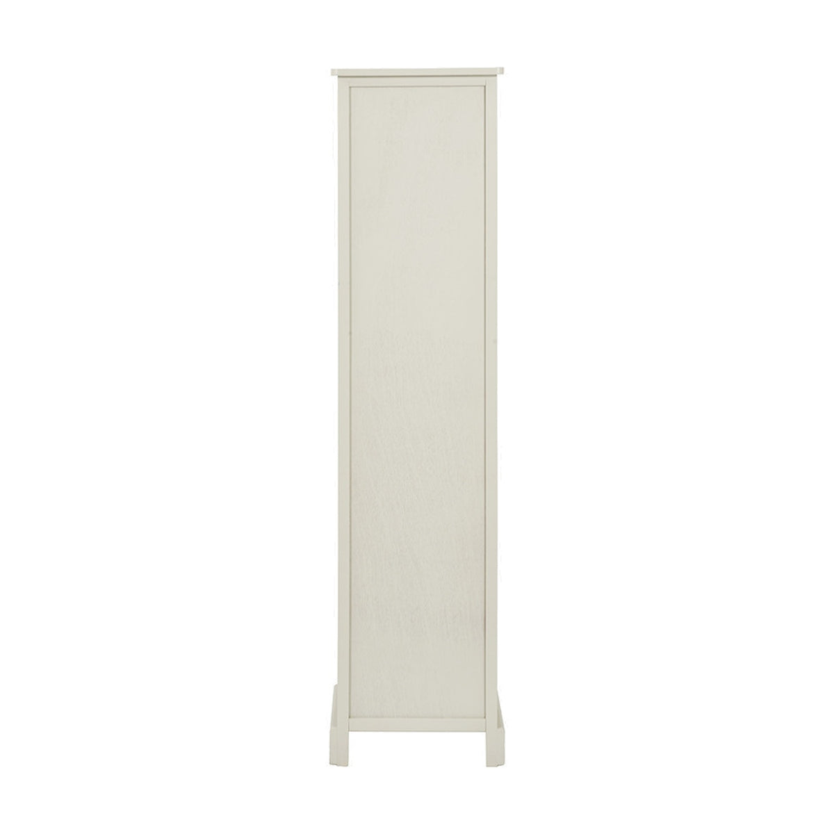 Croft Linen Pine Slim 1 Door 3 Shelf Shelving Unit - 153cm