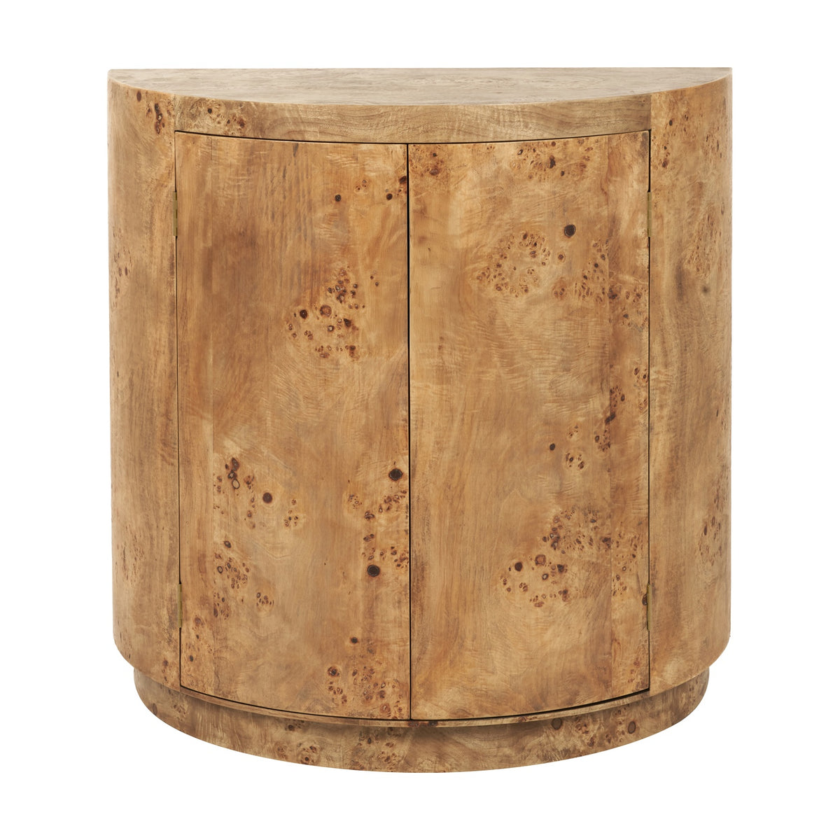 Newborough Burr Wood Effect 2 Door Cabinet - 92cm