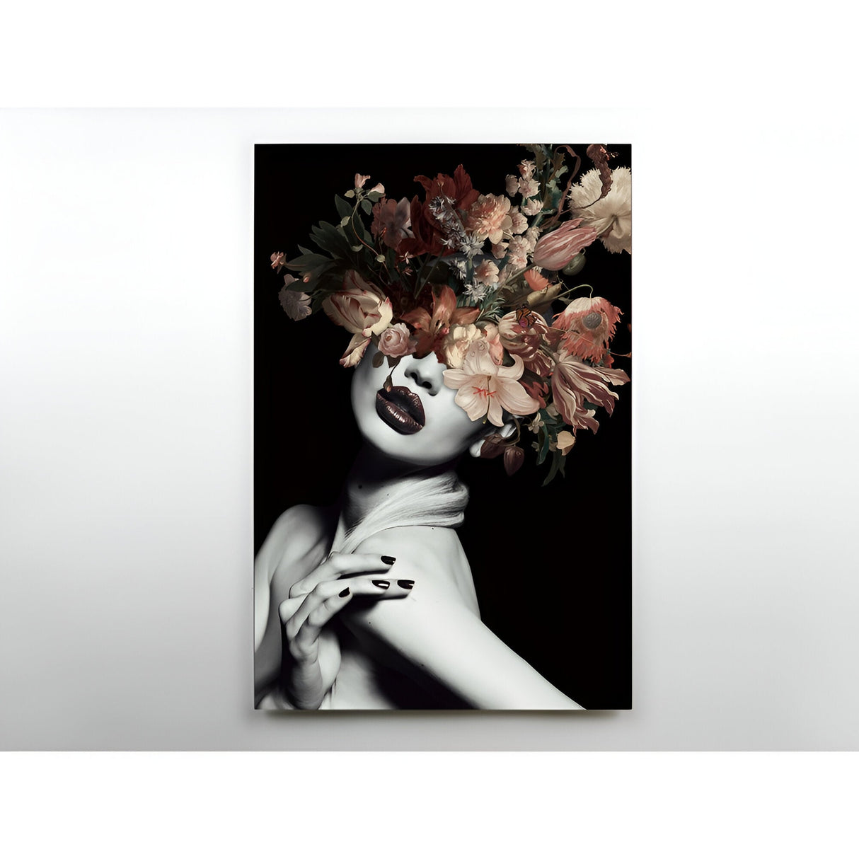 Silene Monochrome Portrait Photography Print – 100x150cm