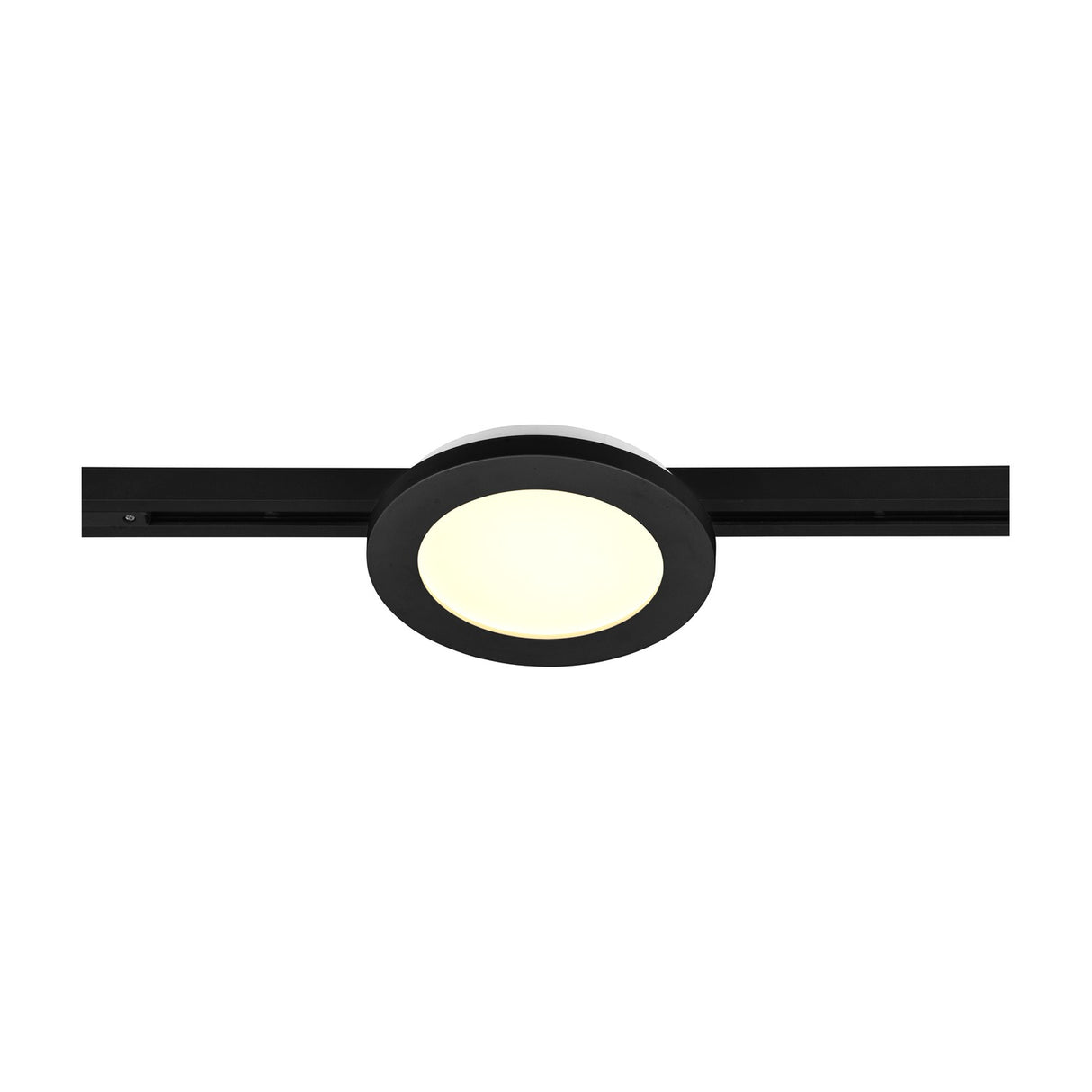 DUOline LED Round Ceiling Light – Matt Black