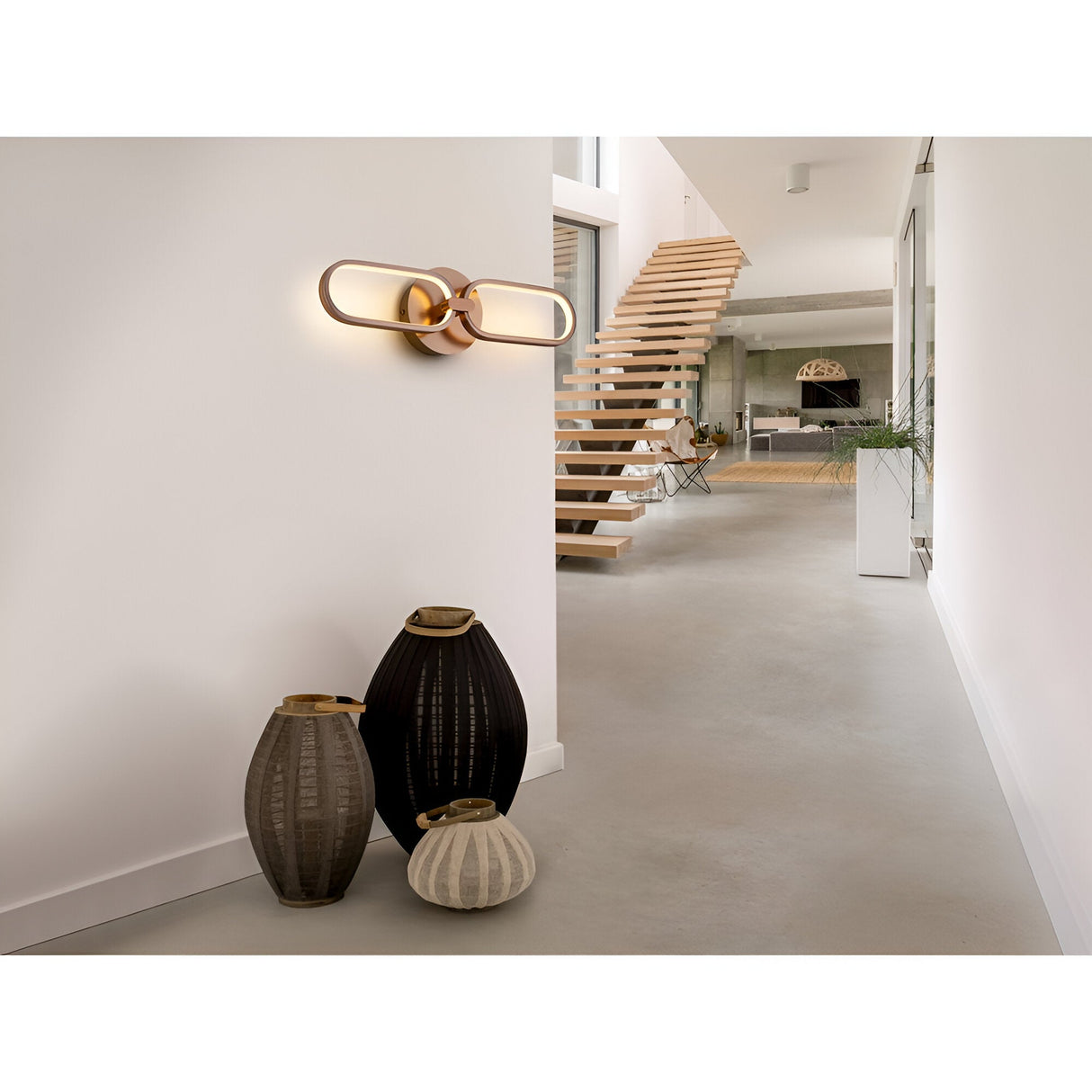 Colette LED Wall Light 13W 3000K - Rose Gold