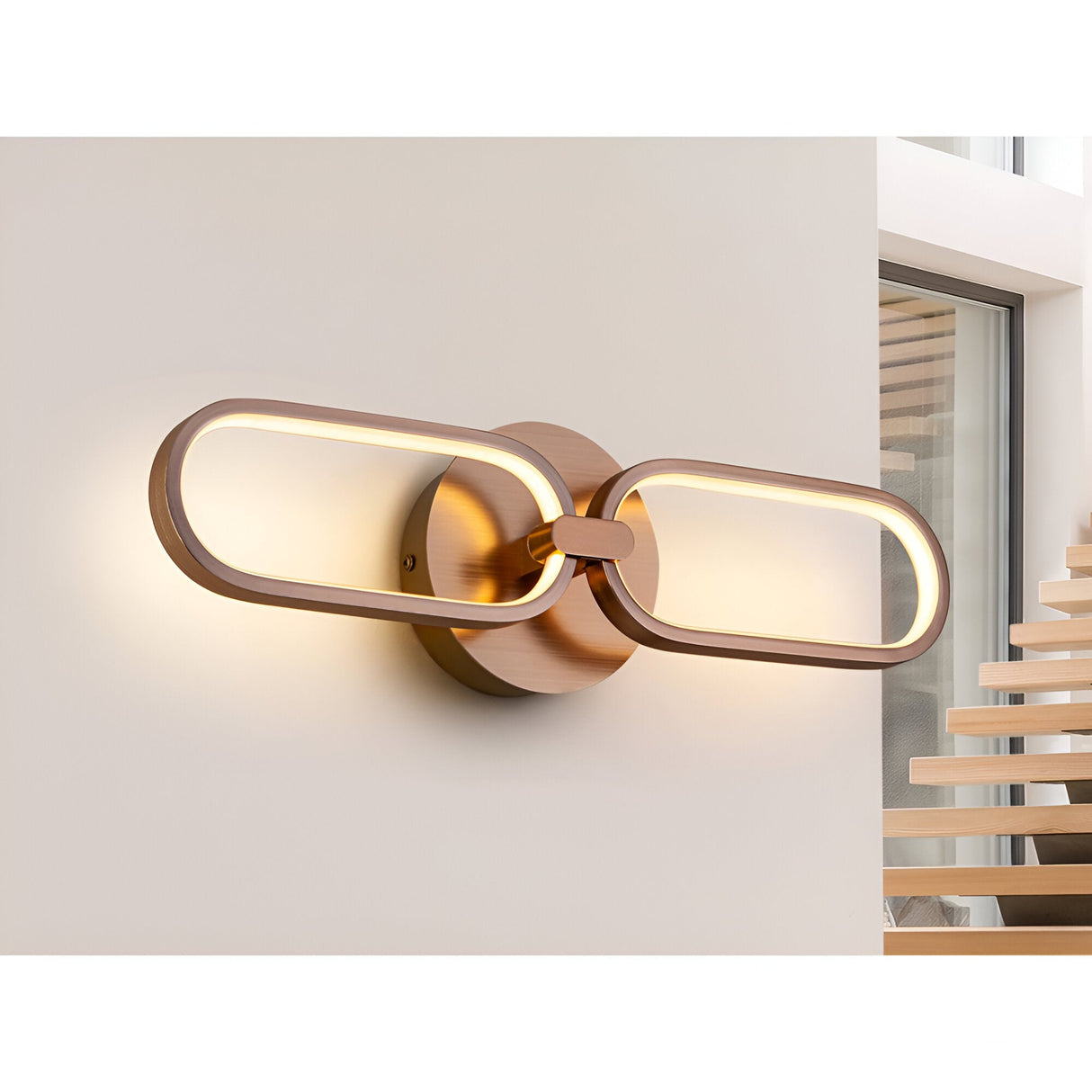 Colette LED Wall Light 13W 3000K - Rose Gold