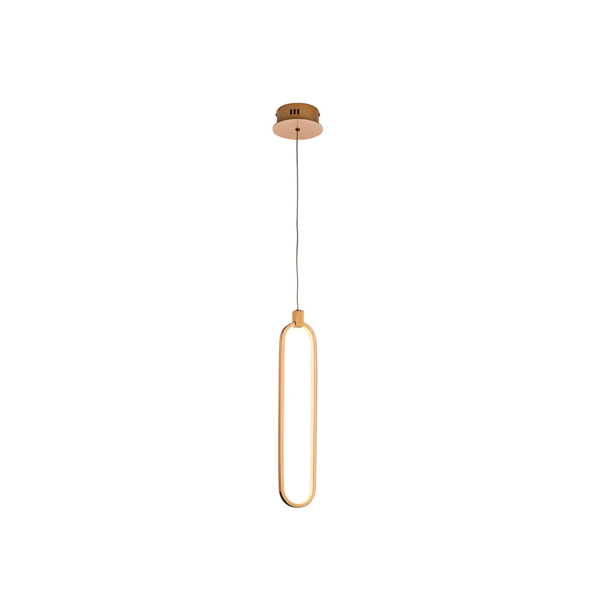 Colette LED Pendant Light 13W 3000W - Rose Gold