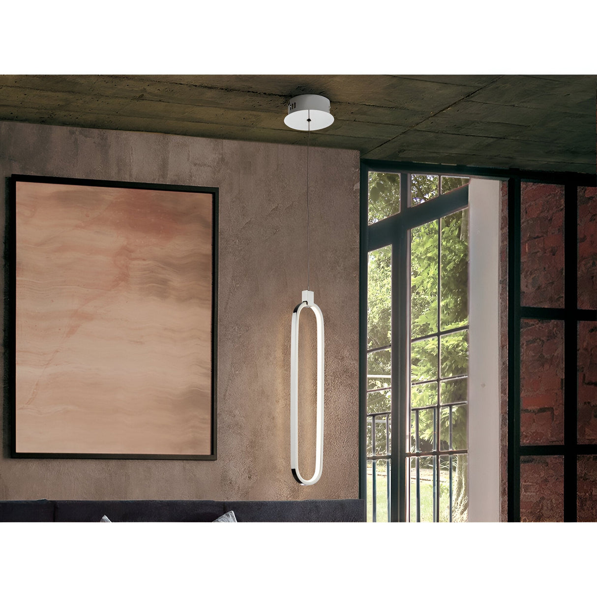 Colette LED Pendant Light 13W 3000W - Chrome