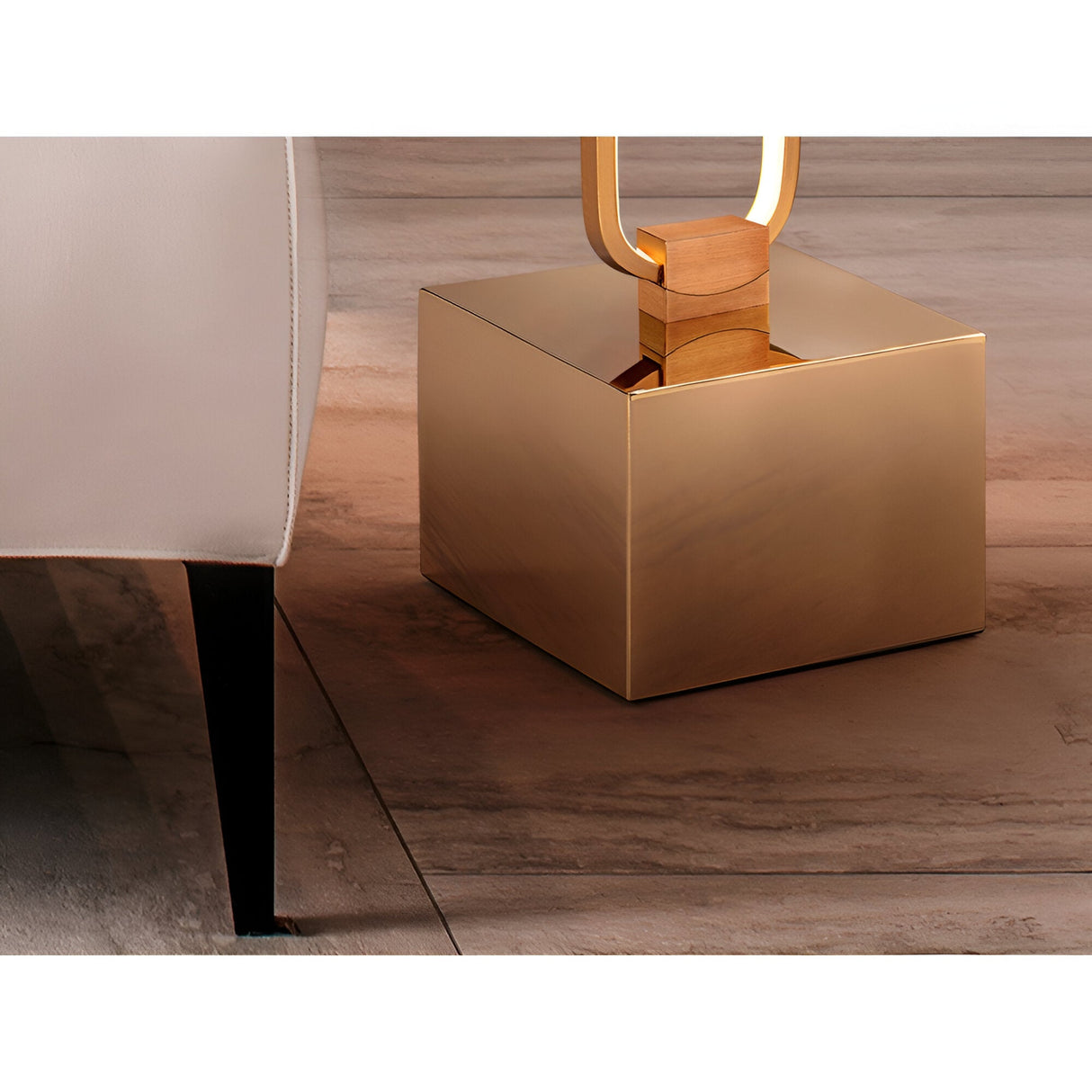 Colette LED Floor Lamp 32.4W 3000K - Rose Gold