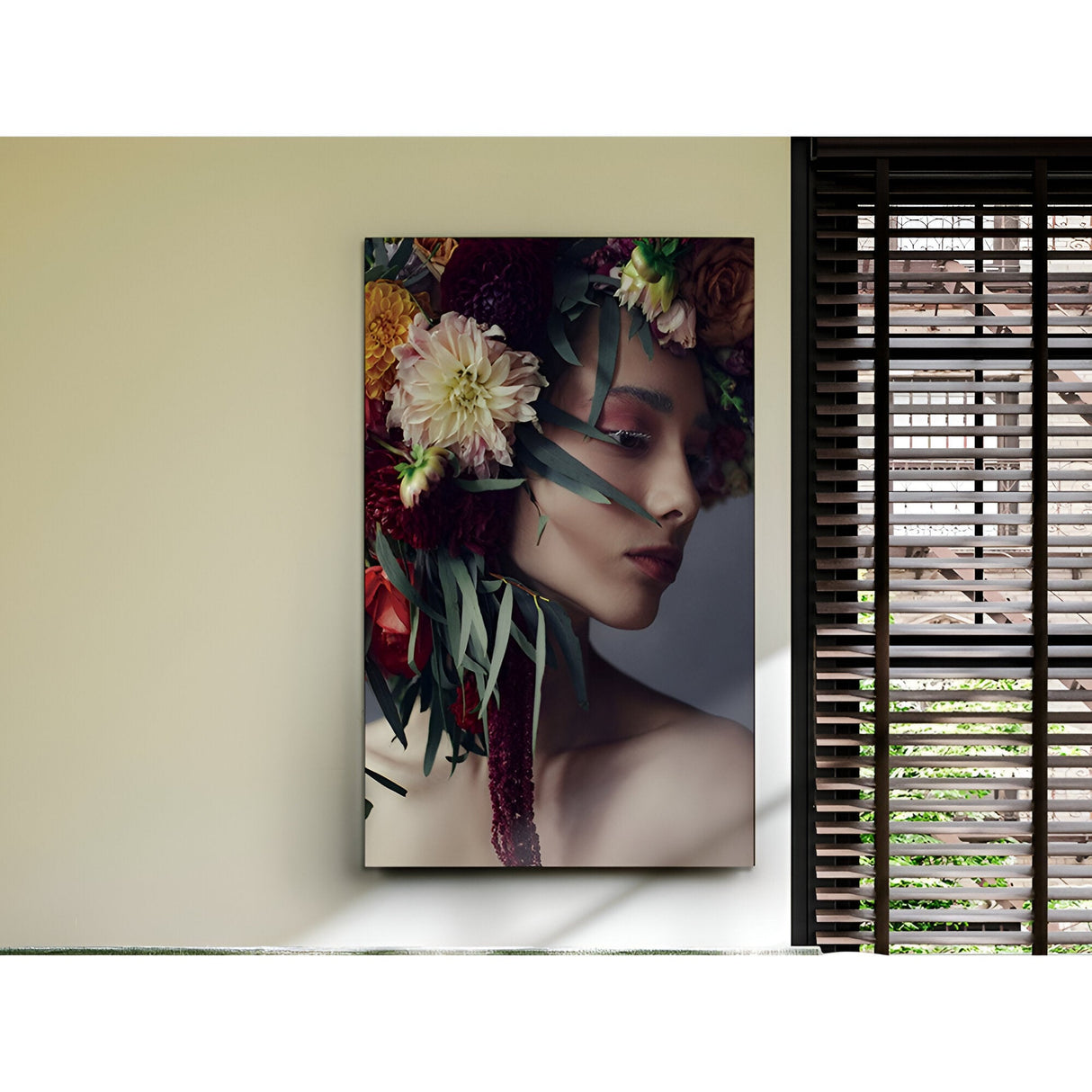 Artemisa Soft Gaze Portrait Photography Print – 80x130cm