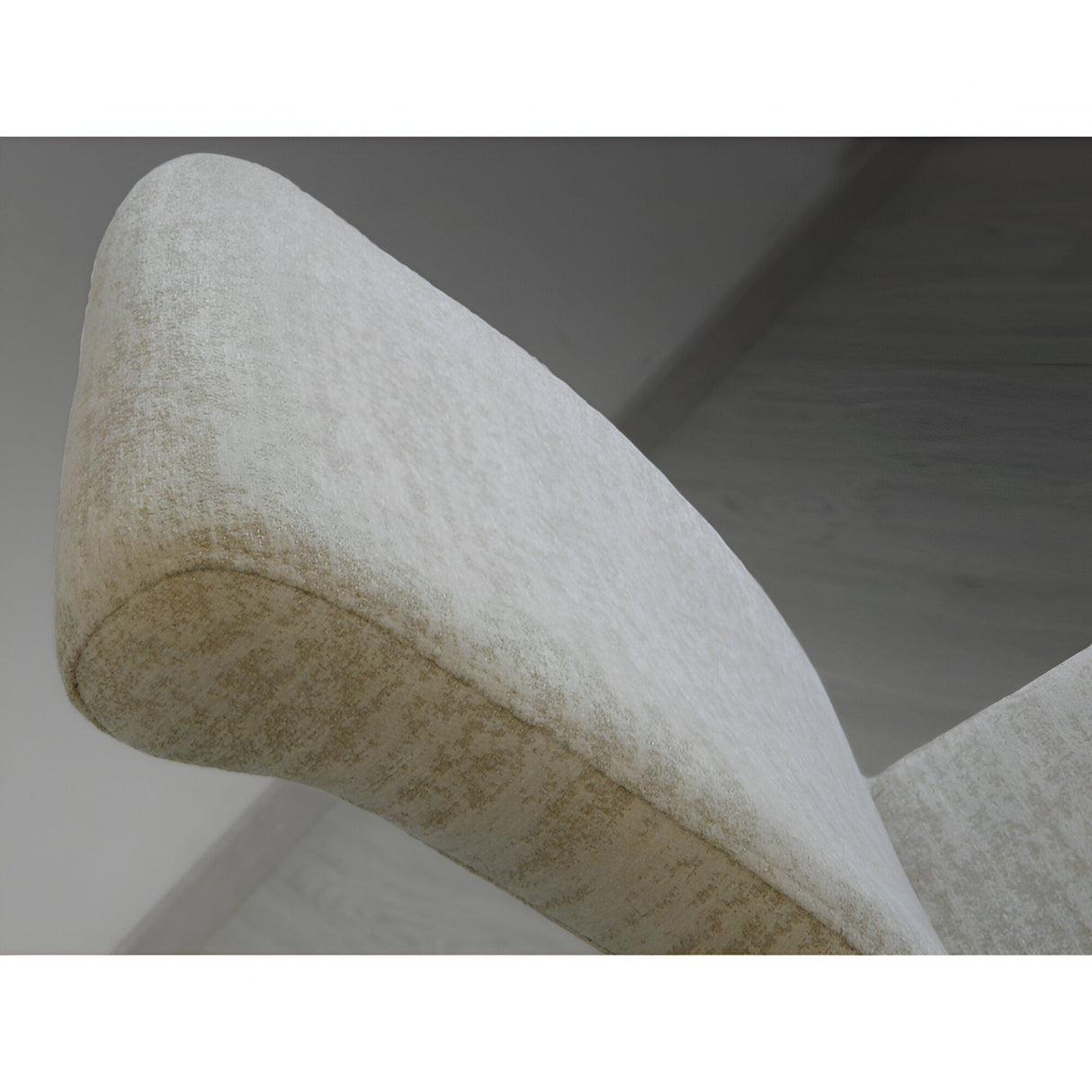 Barroque Fabric Dining Chair - Beige