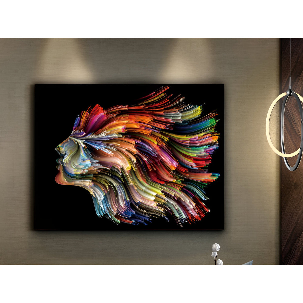 Polycromy Colour Surge Motion Photography Print – 130x100cm