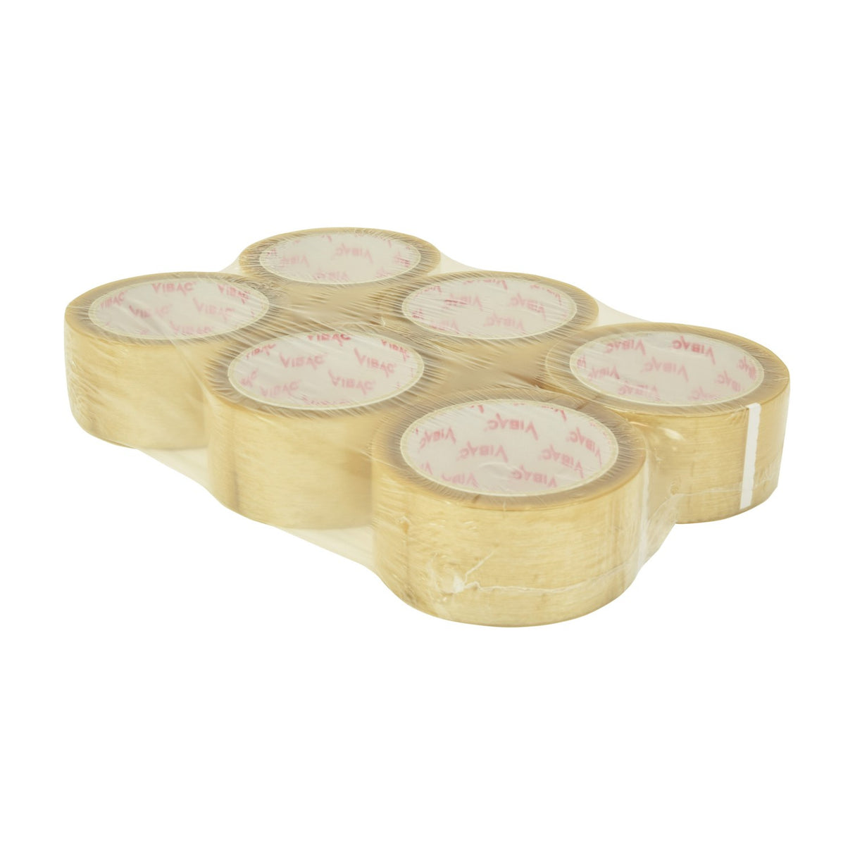 Clear Carton Sealing Tape, 48mm x 66m Rolls