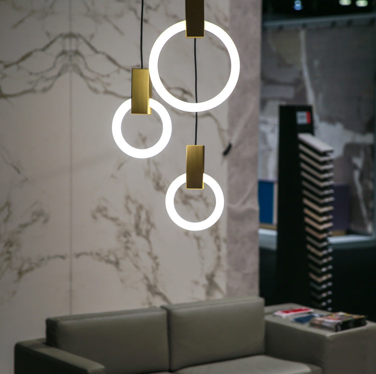 Ex-Display Circular Pendant - Gold