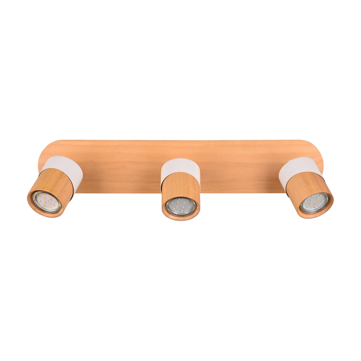 Aruni 3 Light Natural Spotlight – Wood