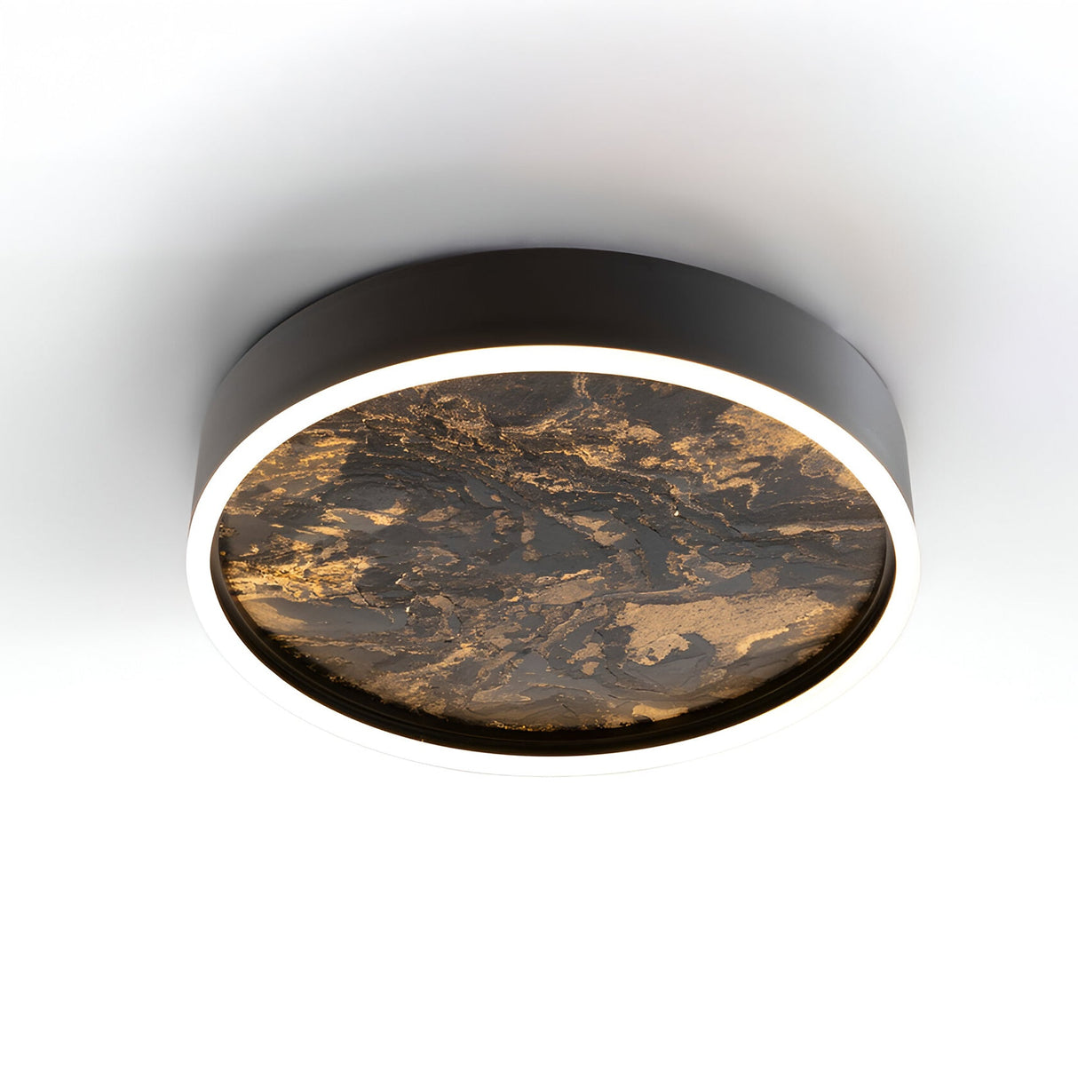Stone Small CCT LED Flush Ceiling Light 95W 3000-6000K - Multicoloured