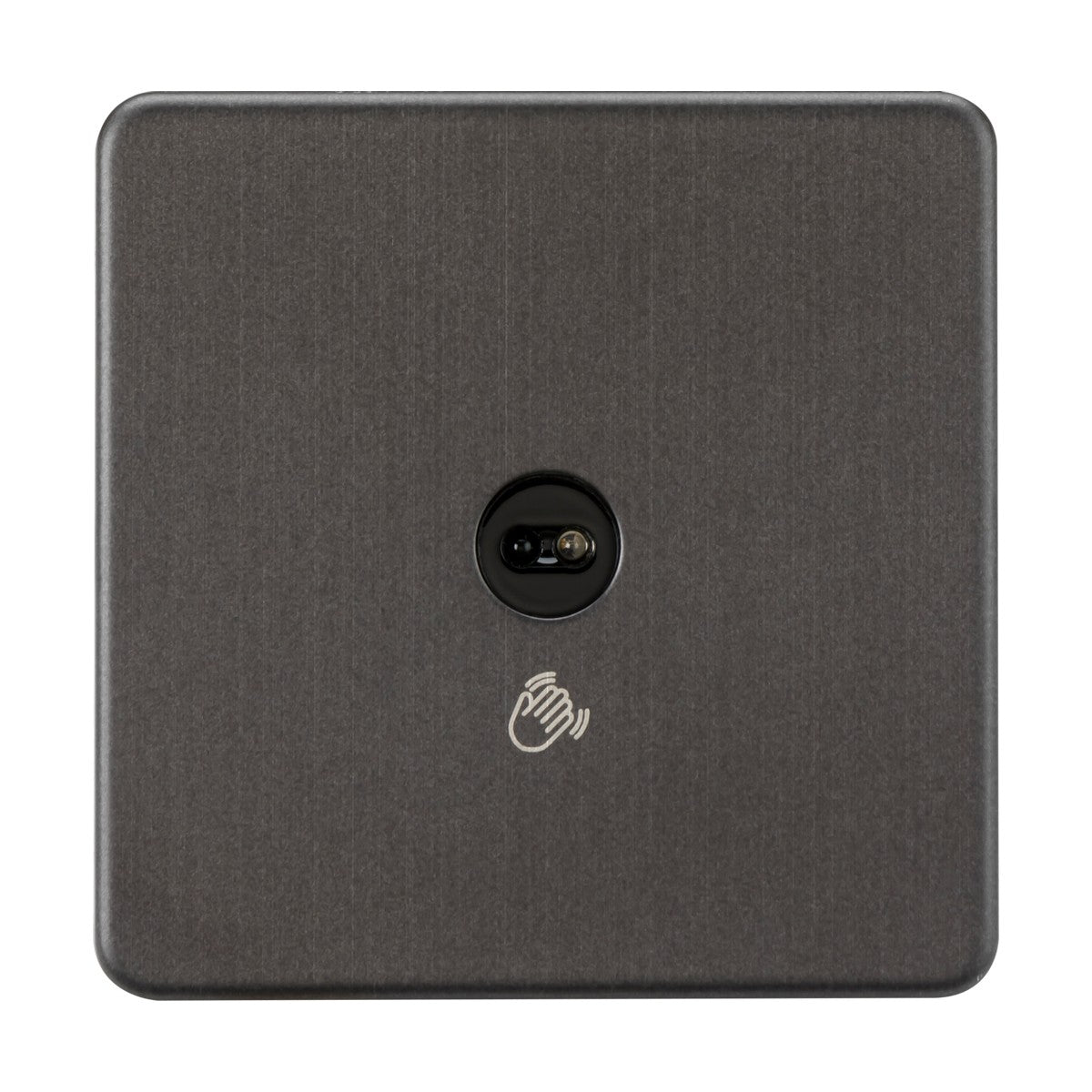 230V 1G 1-way Touchless Switch - Smoked Bronze