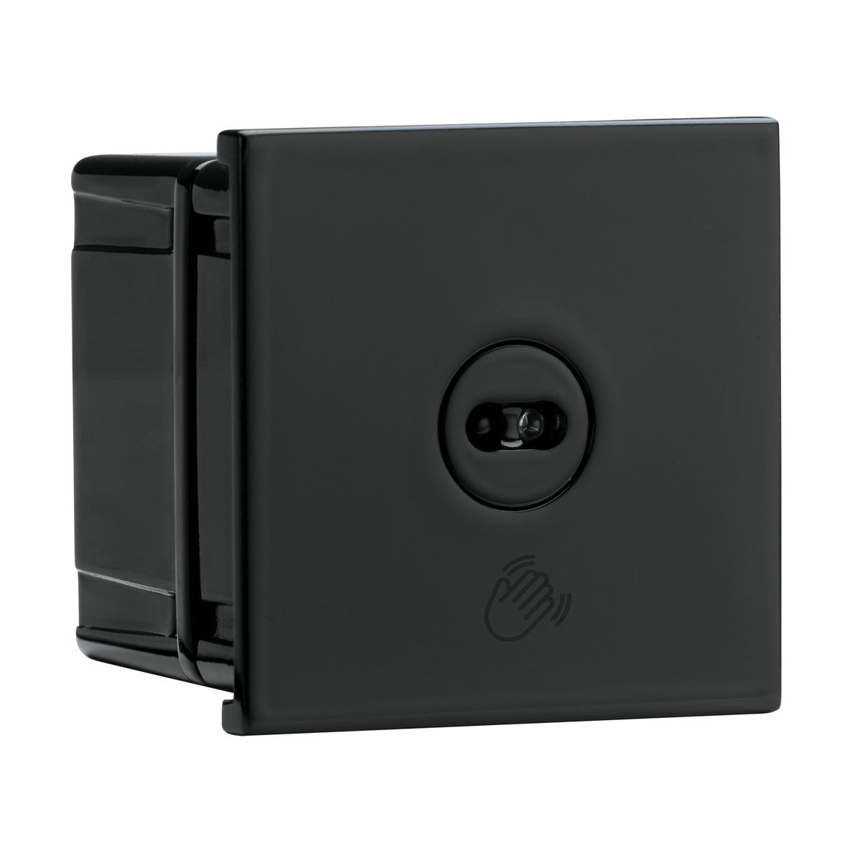 1G 1-WAY TOUCHLESS SWITCH MODULE 50 x 50mm - Black