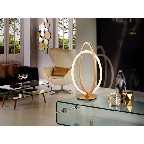 Ocellis LED Table Lamp 22W 3000K - Rose Gold