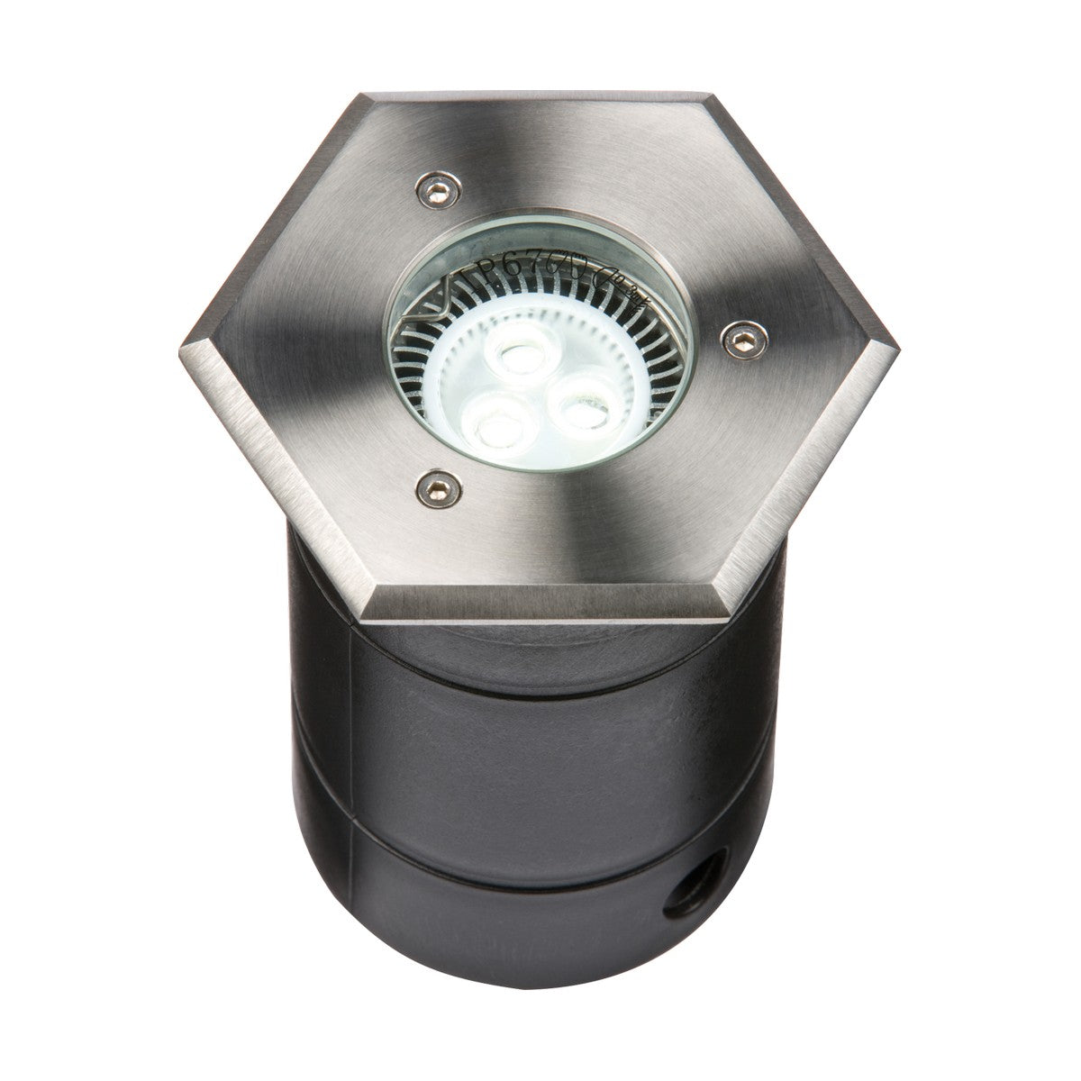 230V IP67 Hexagon Stainless Steel Walkover / Driveover Light