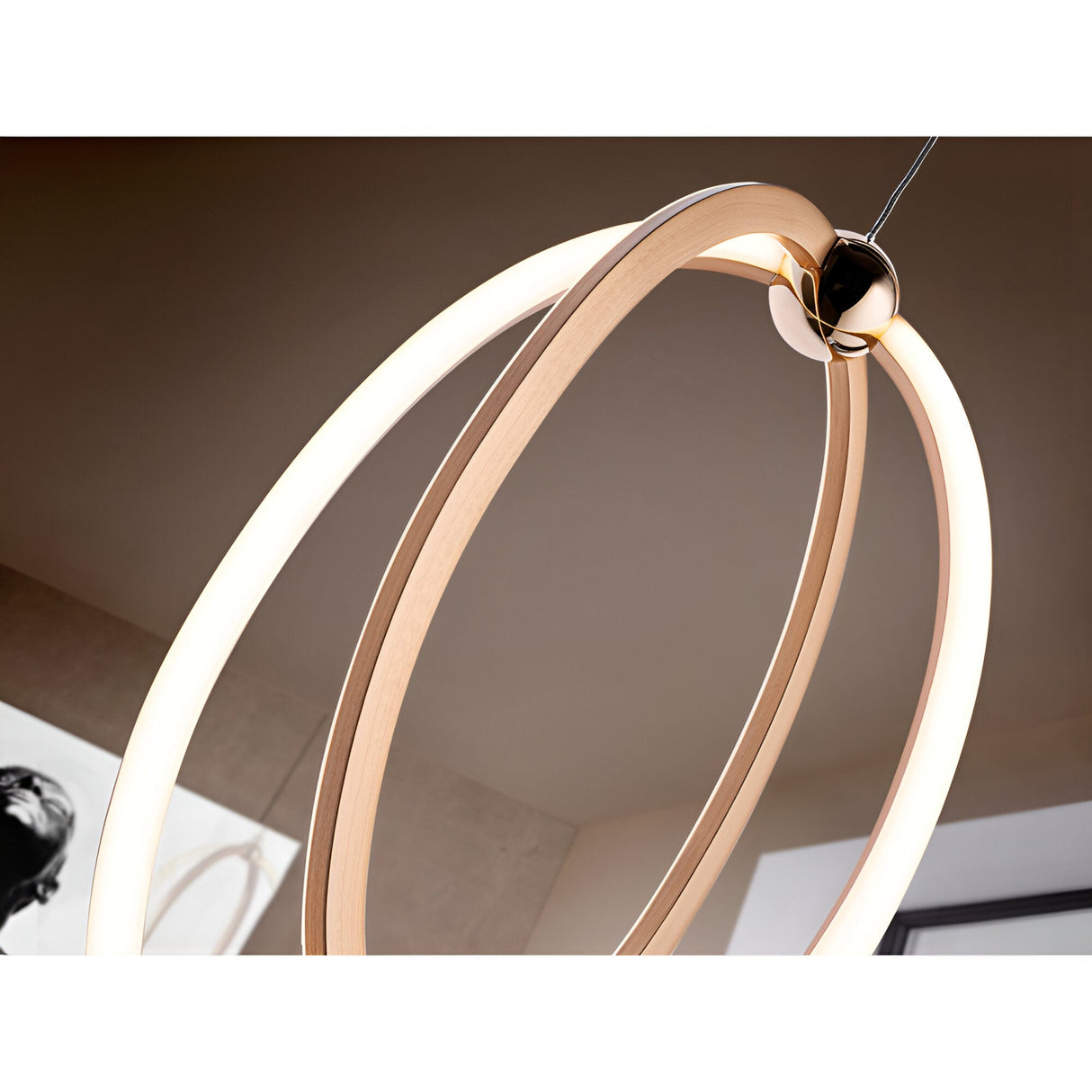 Ocellis LED Pendant Light 22W 3000K - Rose Gold