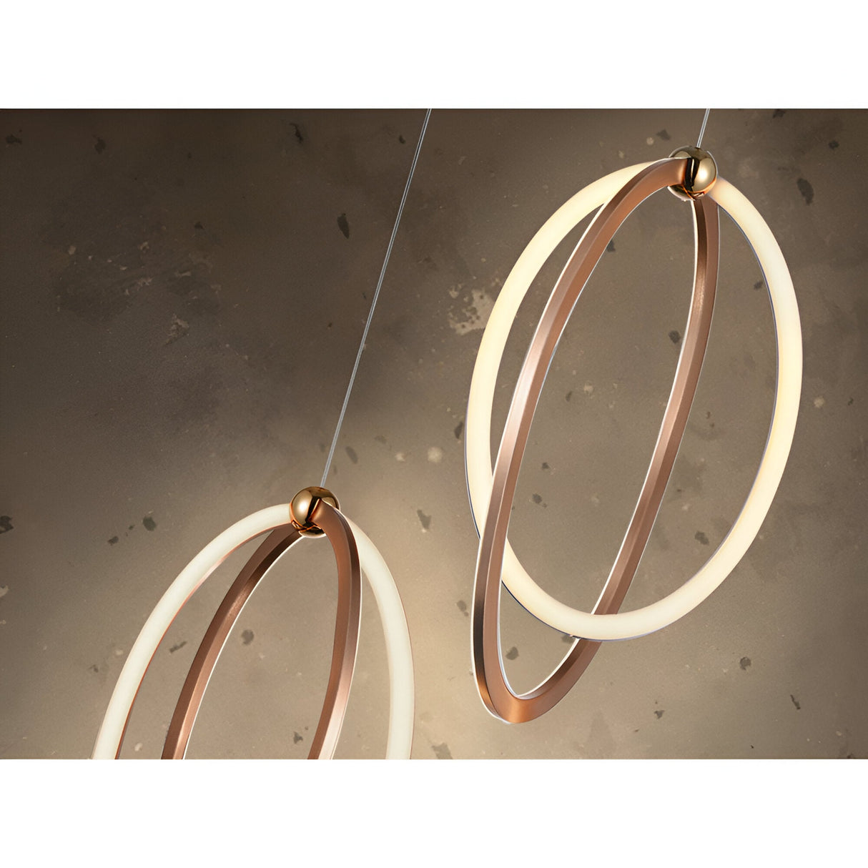 Ocellis LED Pendant Light 22W 3000K - Rose Gold