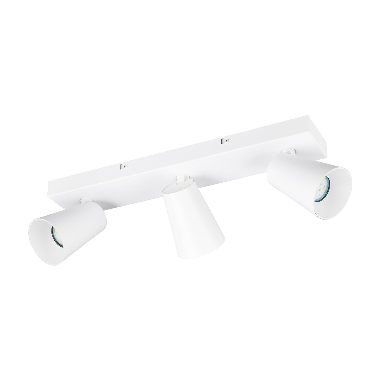 Sharp 3 Light Spotlight – Matt White