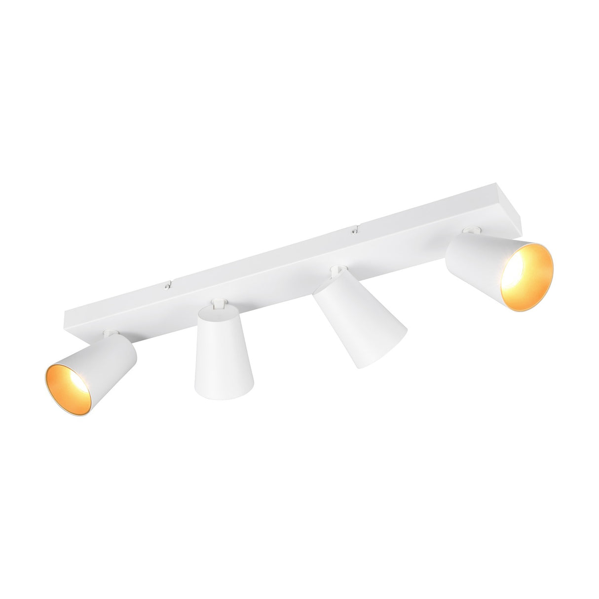 Sharp 4 Light Spotlight – Matt White