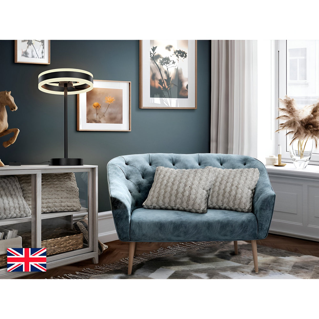 Helia LED Table Lamp 36W 3000K - Matt Black