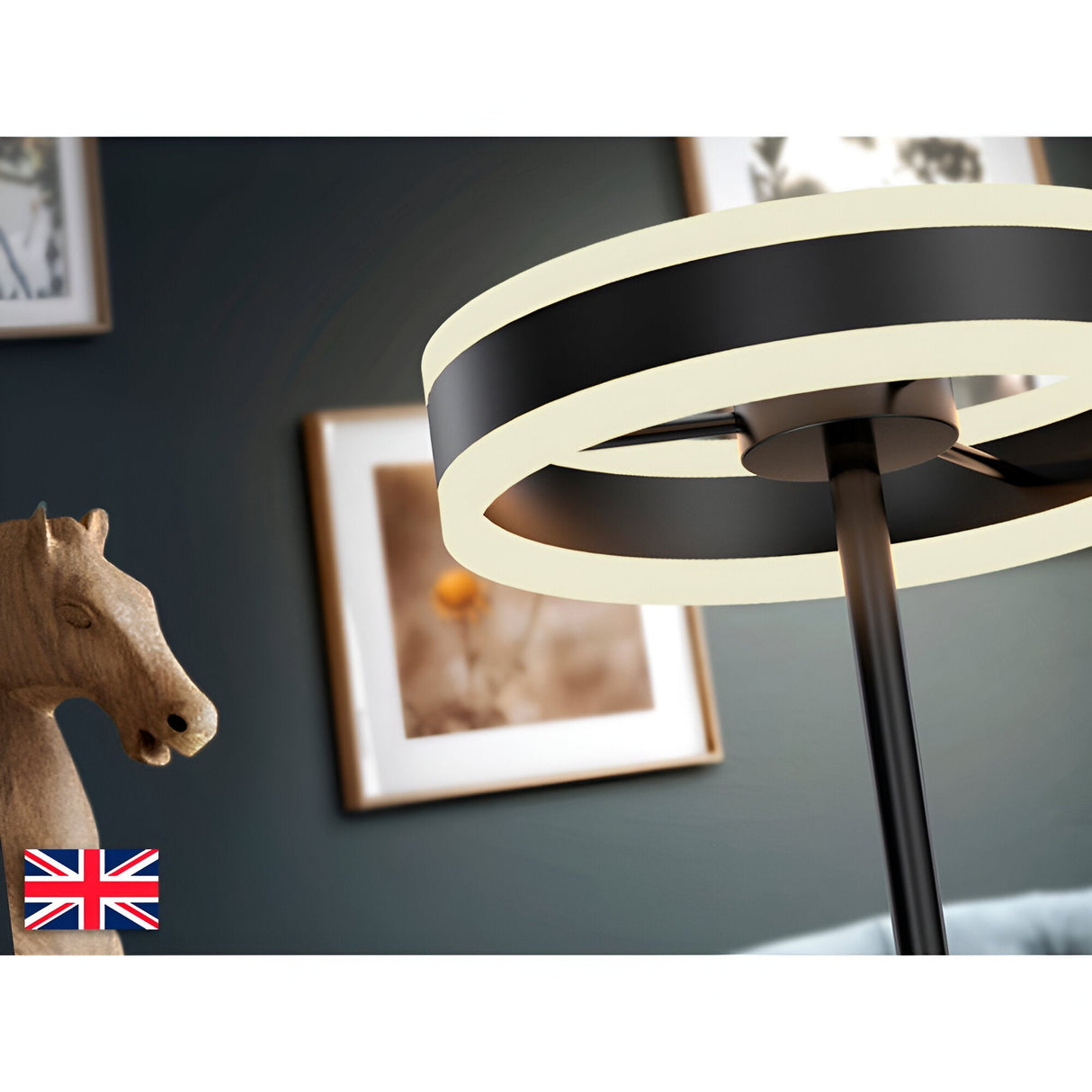 Helia LED Table Lamp 36W 3000K - Matt Black