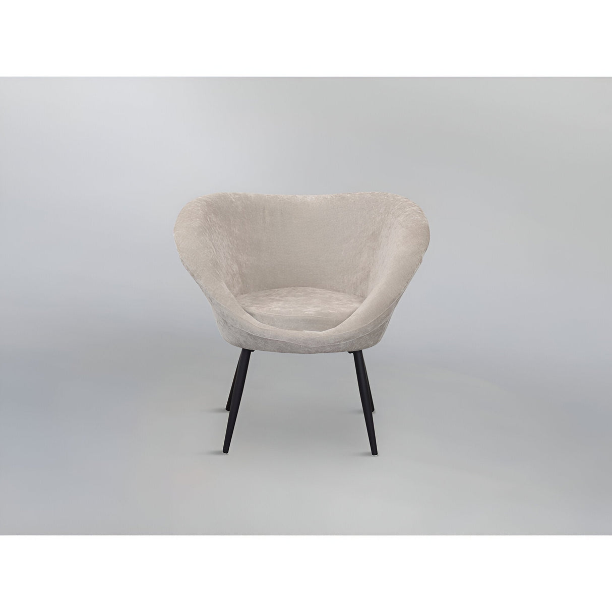 Ozome Chenille Accent Chair - Beige