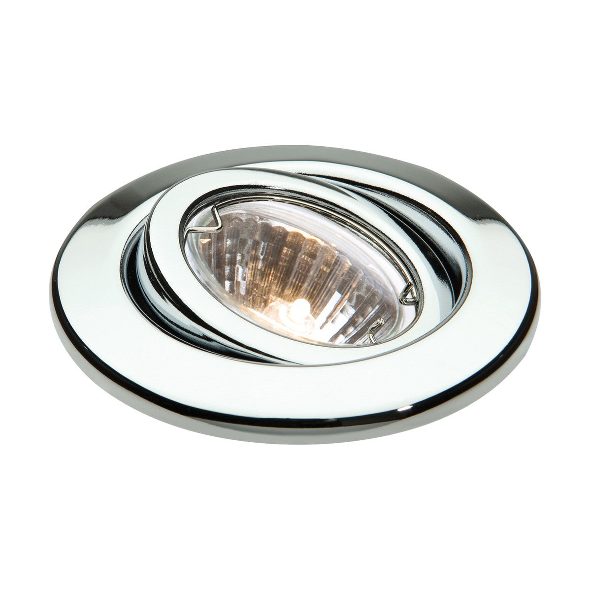 IP20 12V 50W max. L/V Chrome Gimbal Downlight