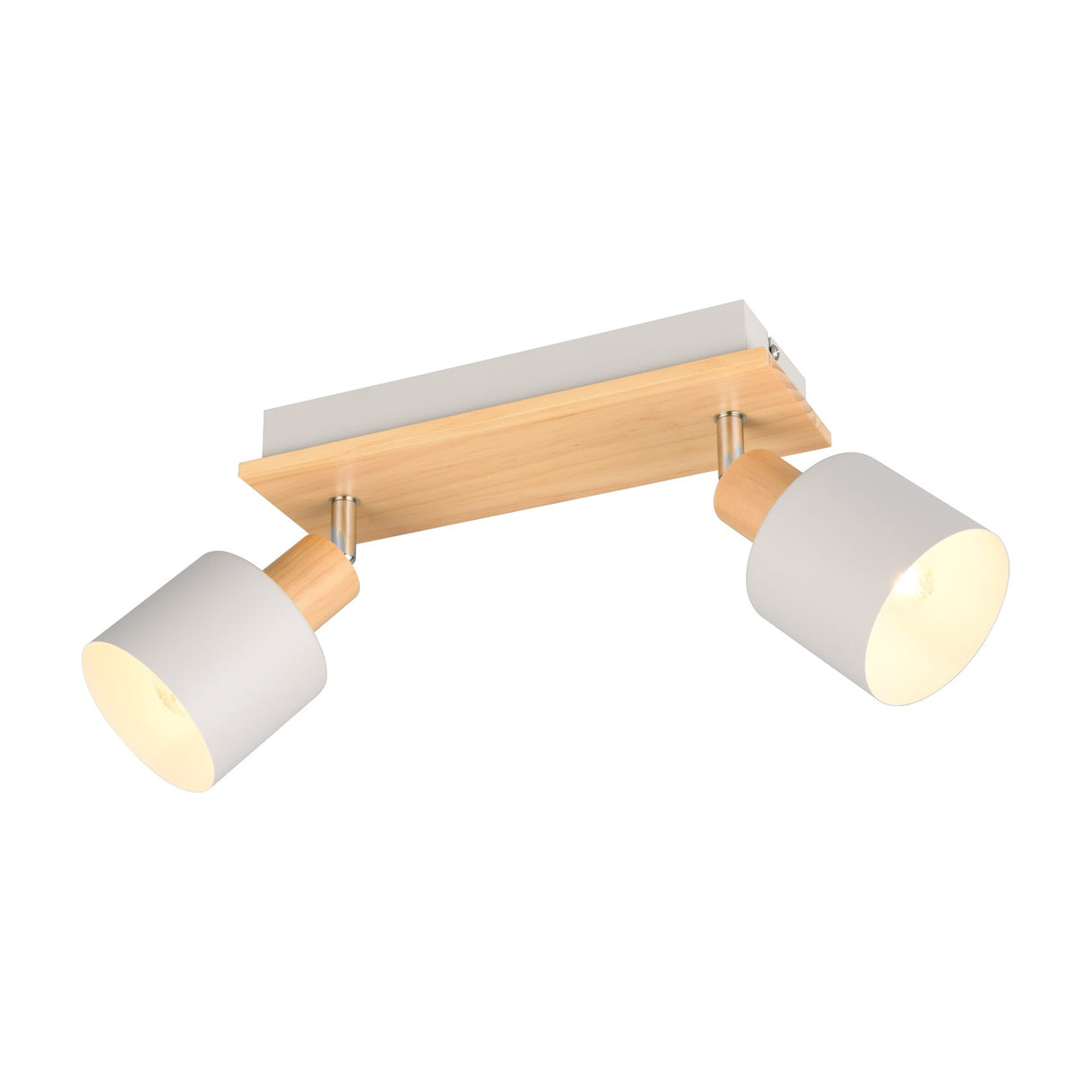 Shanti 2 Light Spotlight – Warm Grey