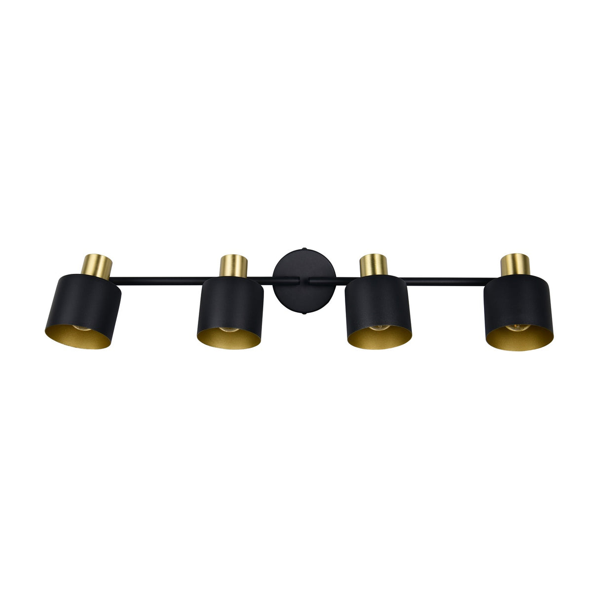 Eva 4 Light Spotlight – Black & Gold