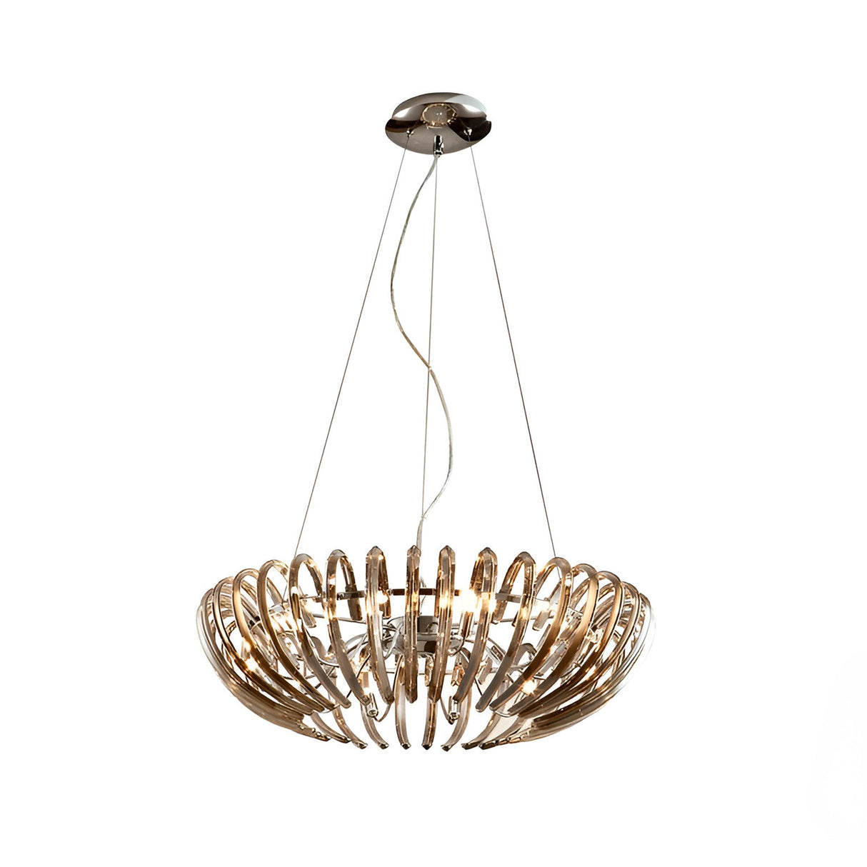 Ariadna 12 Light Crystal Chandelier - Champagne