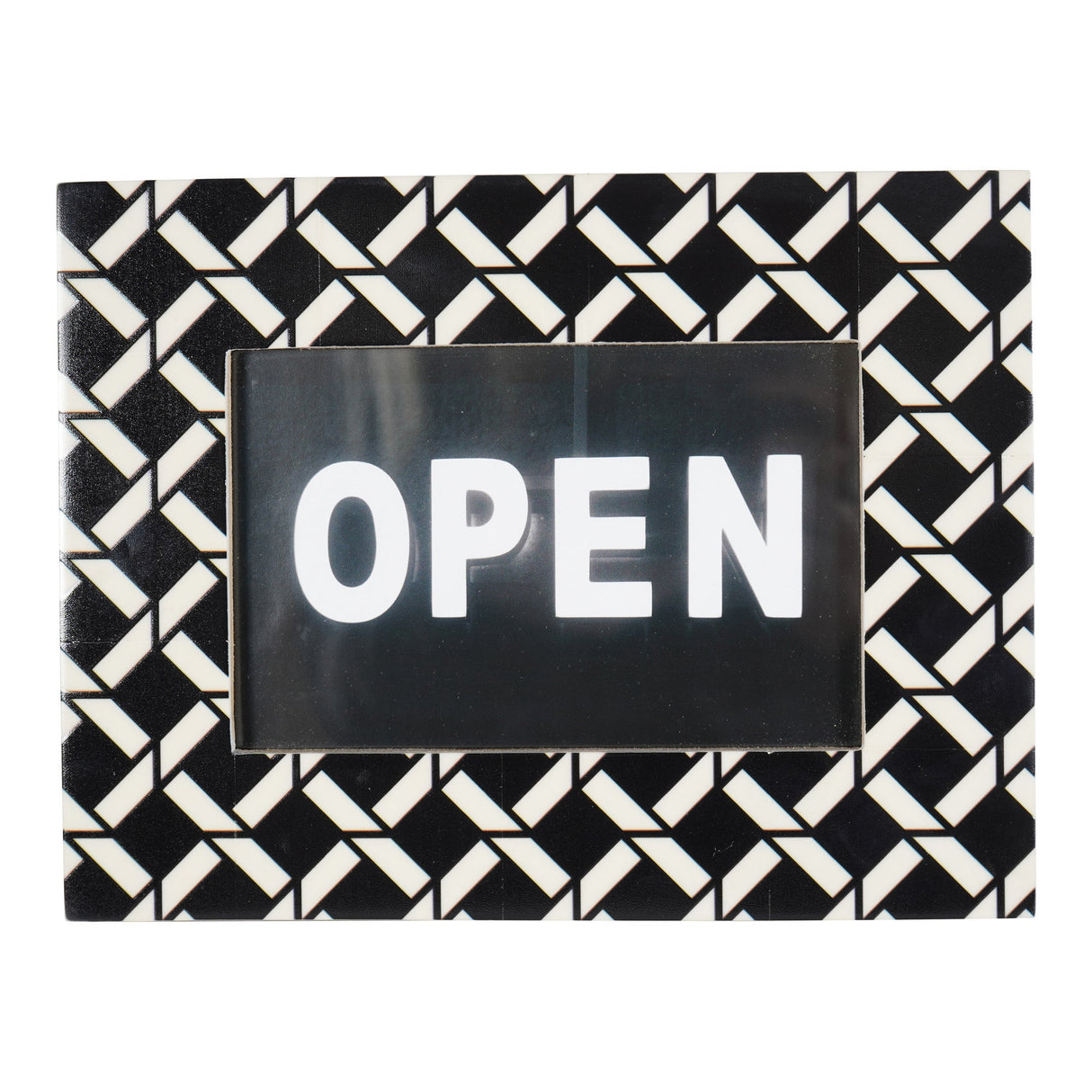 Lorna Black & White Photo Frame - 10x15cm