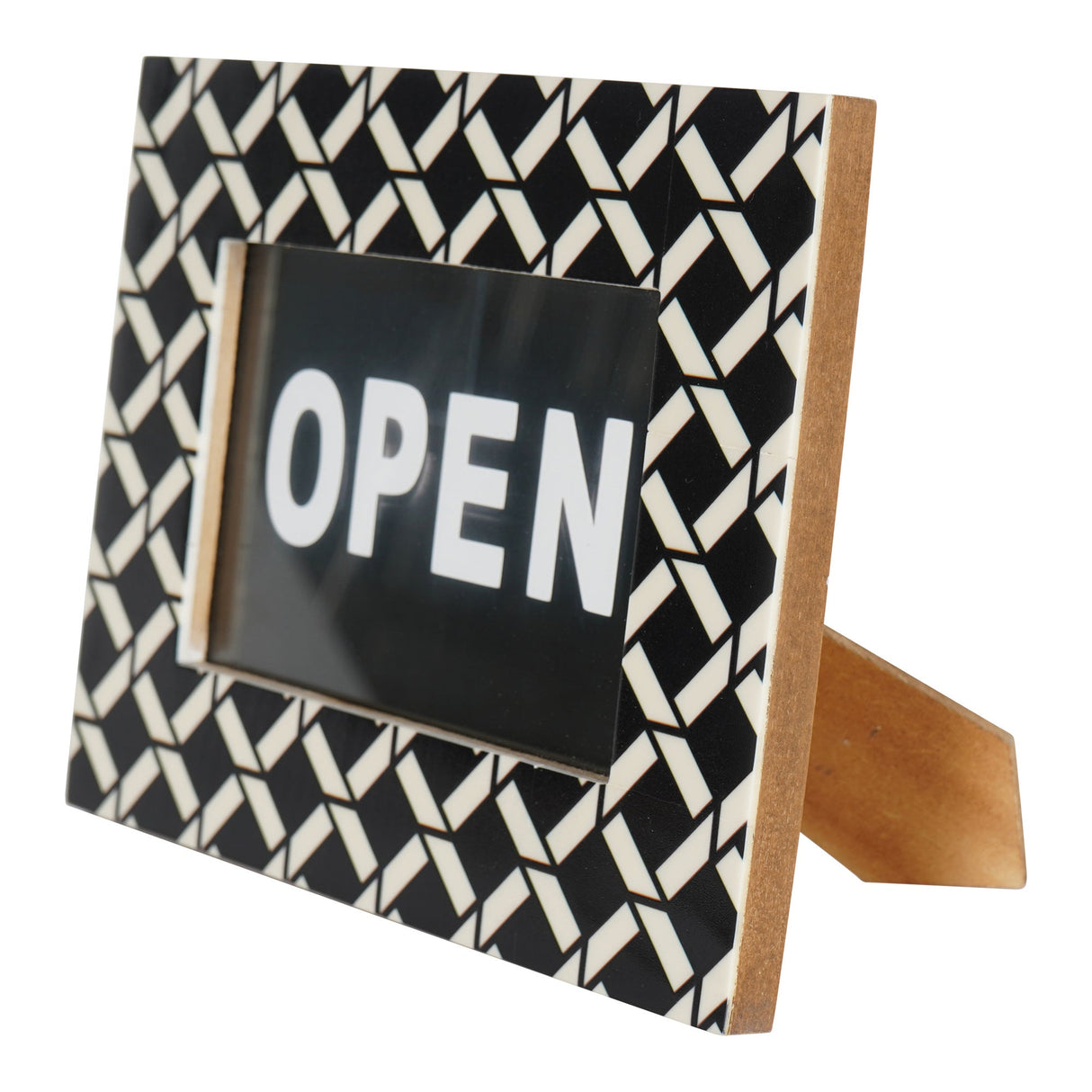 Lorna Black & White Photo Frame - 10x15cm