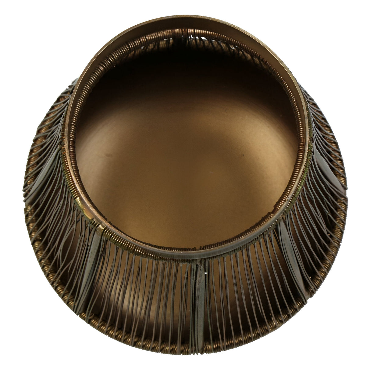 Iron Candle Holder 13.5cm - Bronze