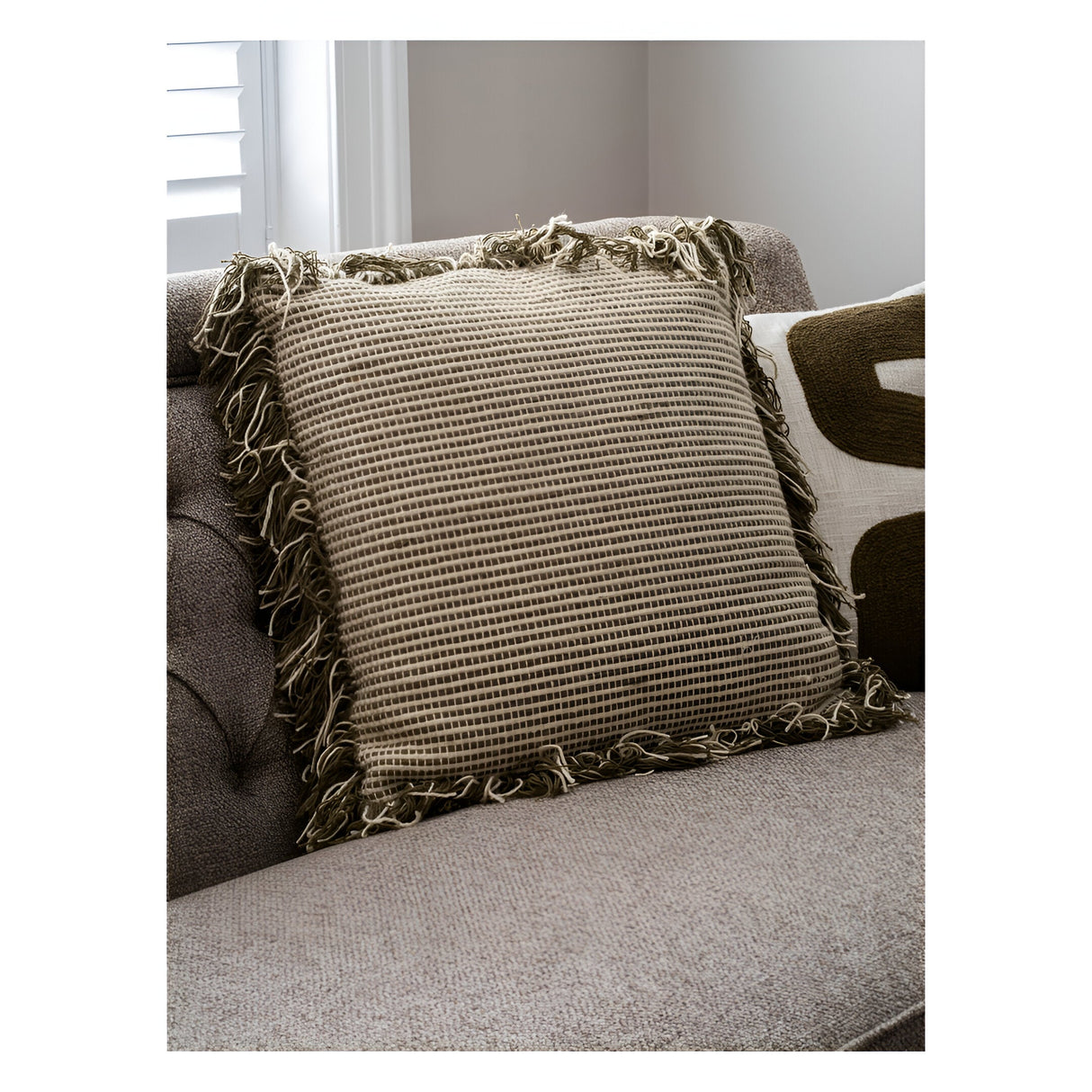 Veere Cushion Green - 50x50cm
