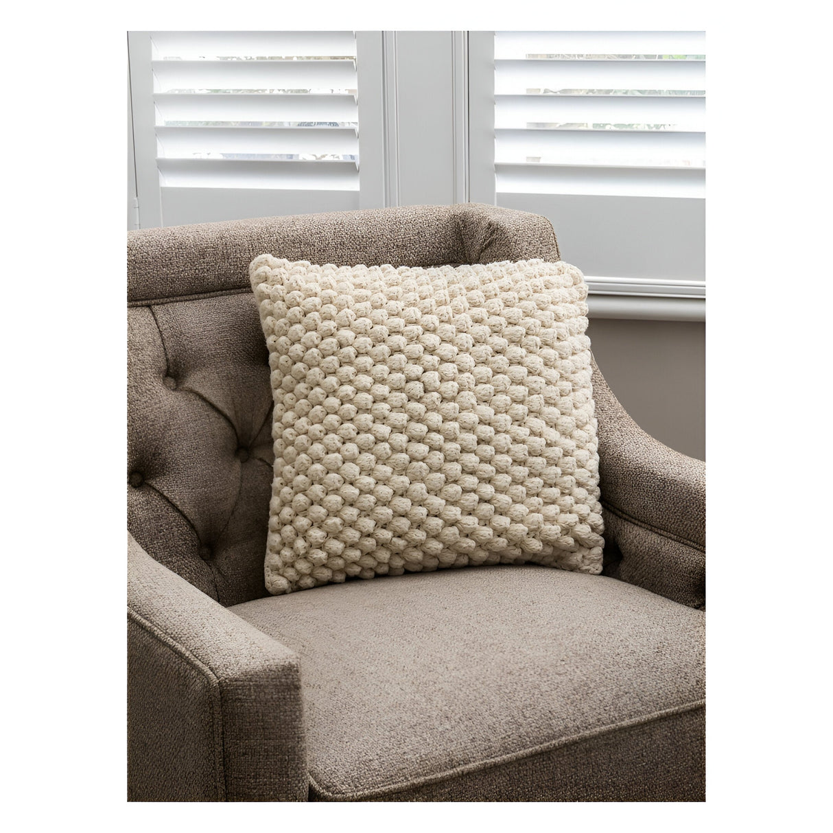 Almelo Cushion Cream - 45x45cm