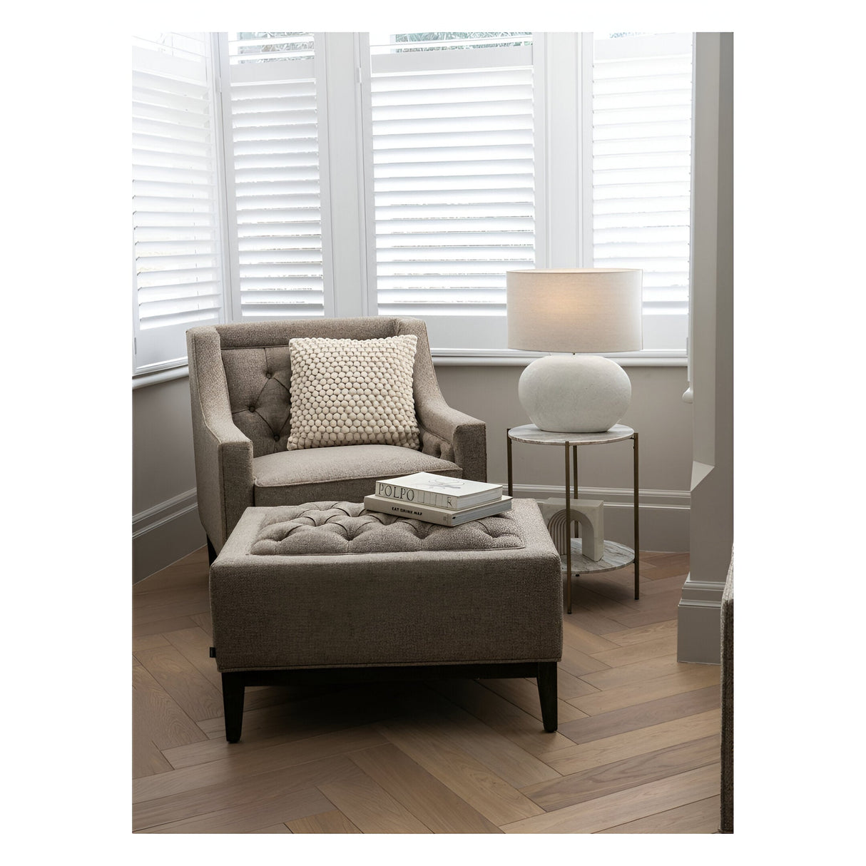 Almelo Cushion Cream - 45x45cm