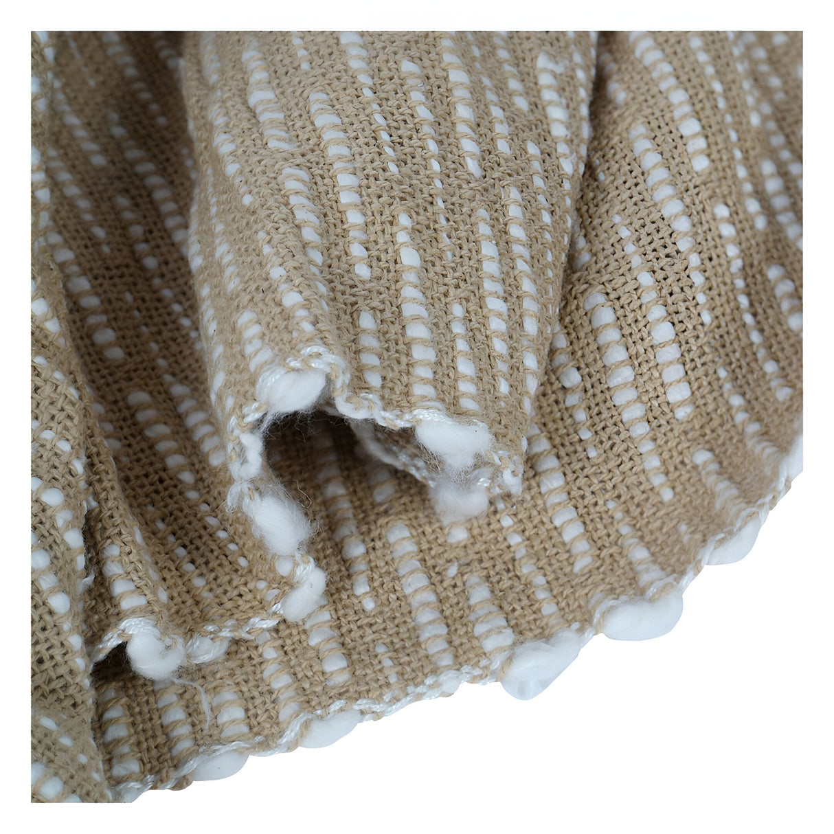 Jette Natural Throw - 125x150cm