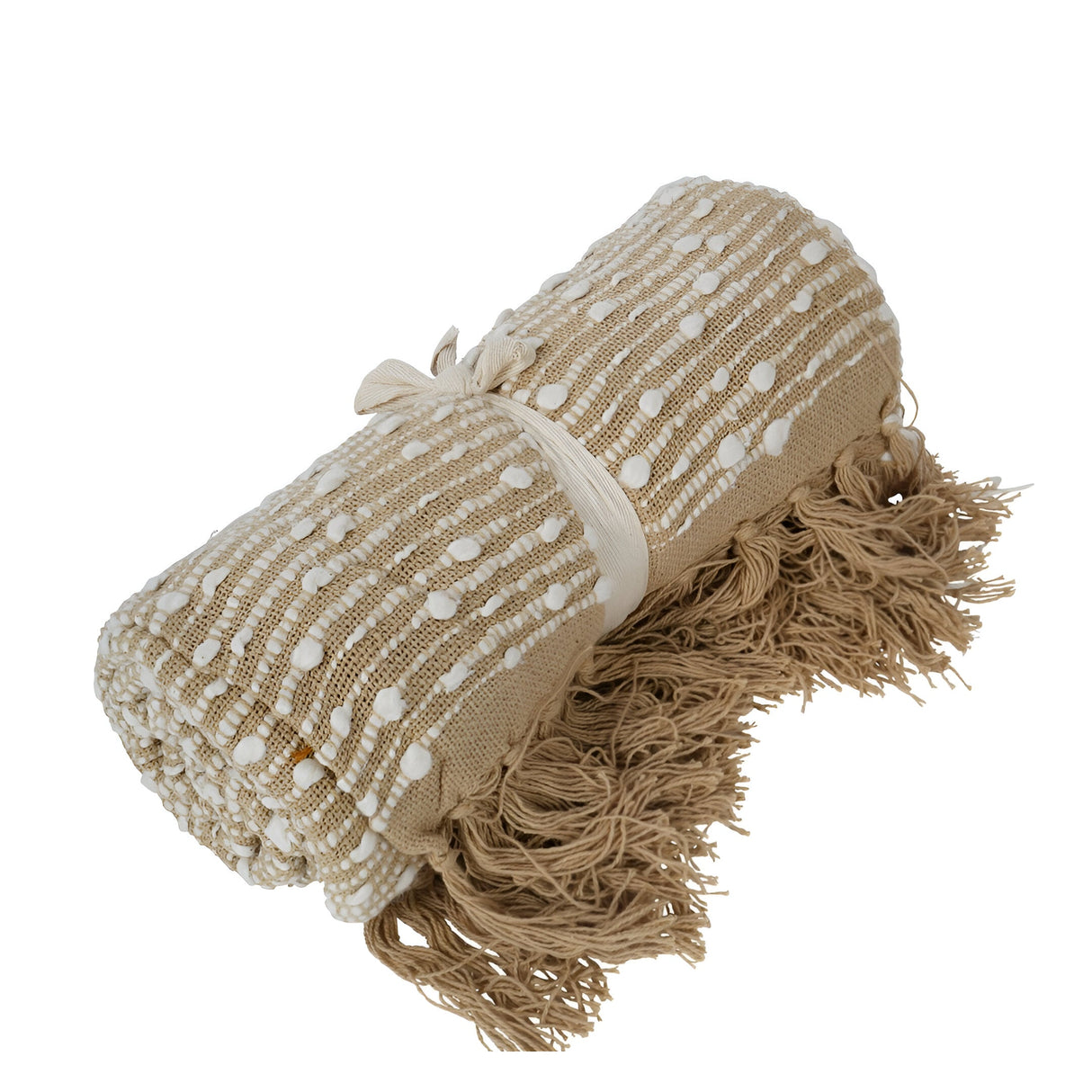 Jette Natural Throw - 125x150cm