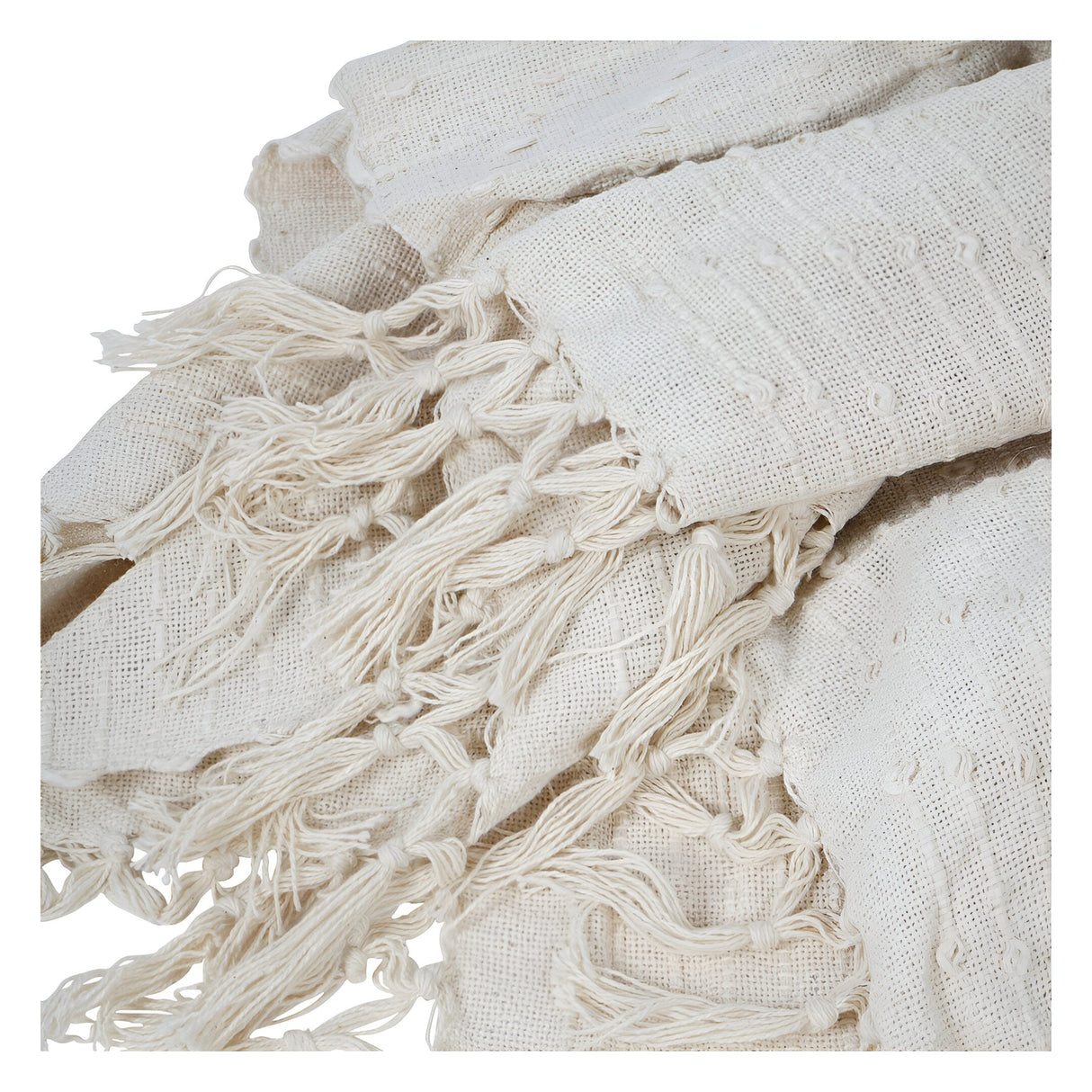 Jette Cream Throw - 125x150cm