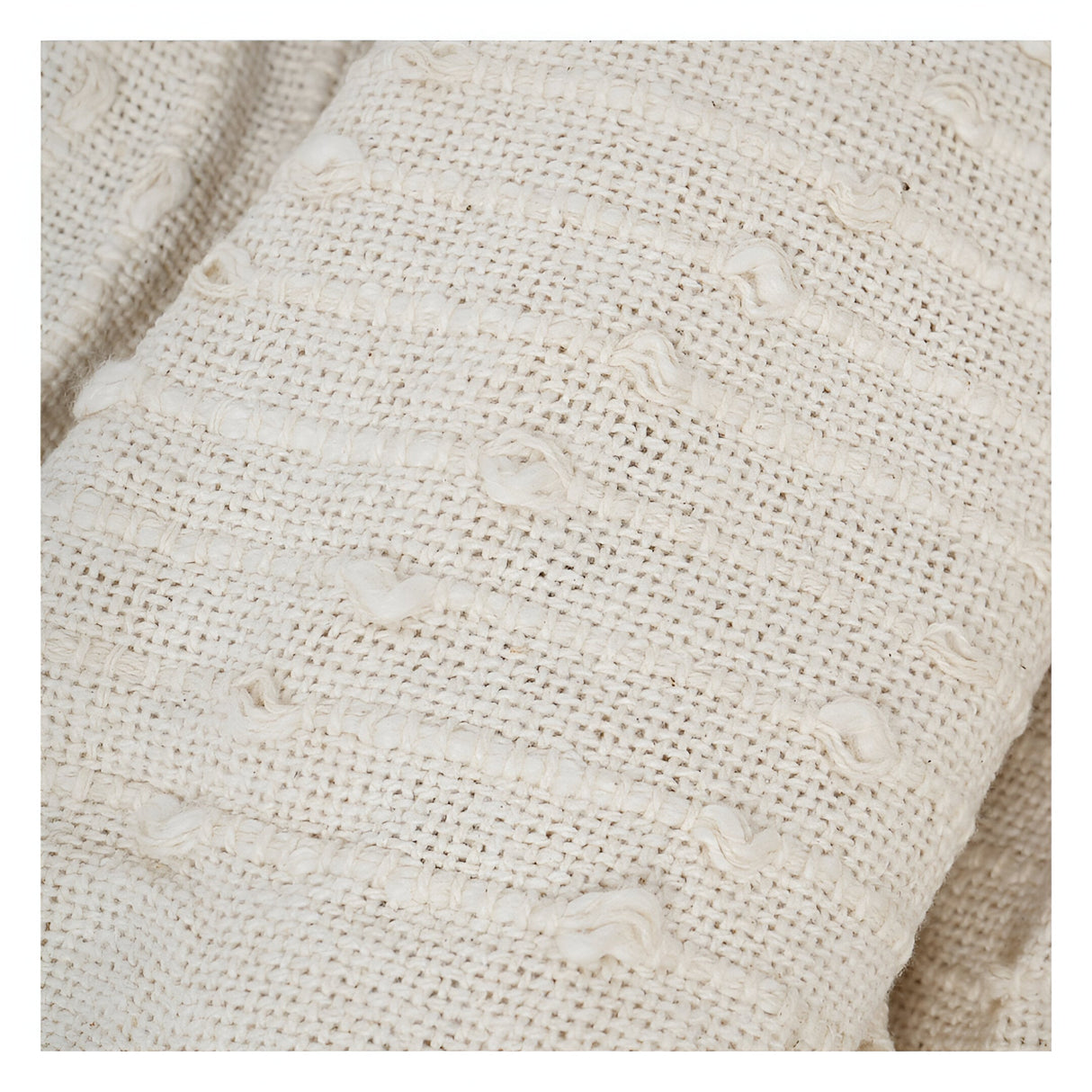 Jette Cream Throw - 125x150cm