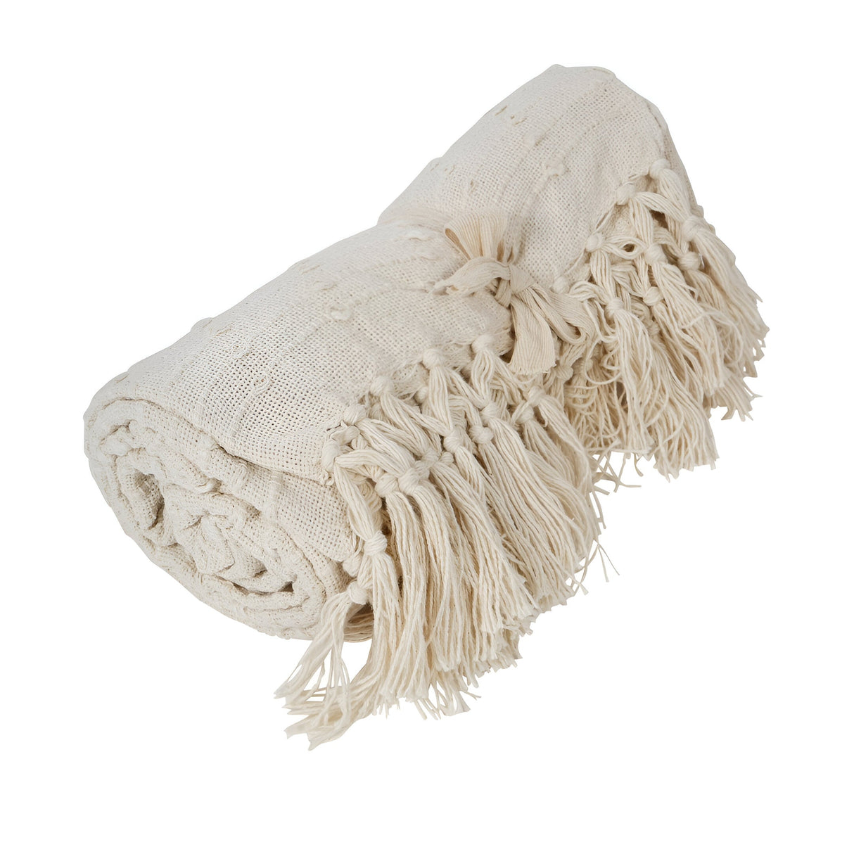 Jette Cream Throw - 125x150cm