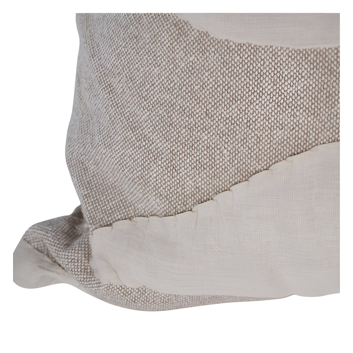 Drift Cushion Cotton Beige - 90x40cm