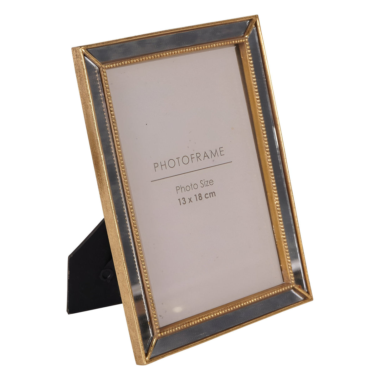 Danes Mirror Polyresin Gold Photo Frame - 13x18cm