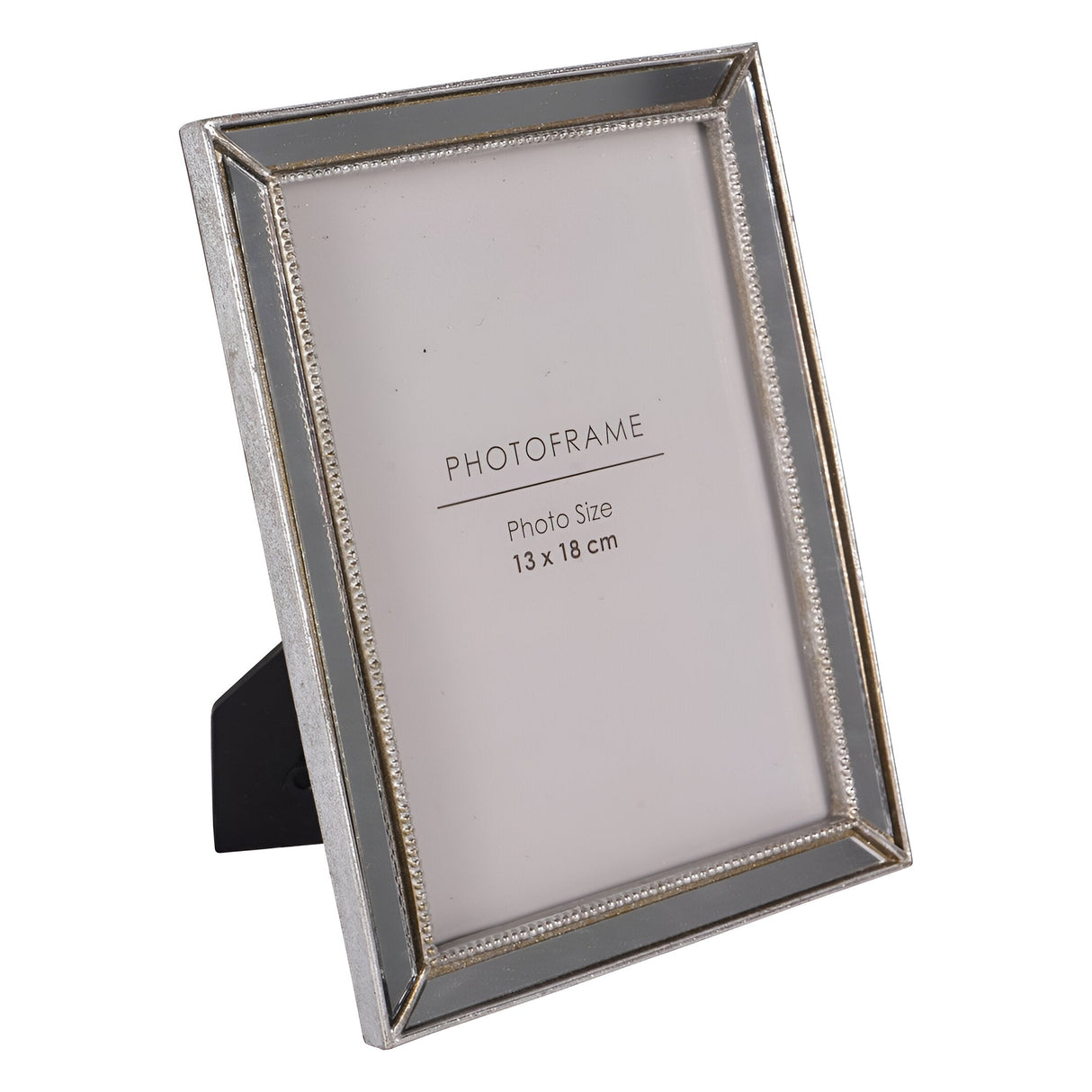 Danes Mirror Polyresin Silver Photo Frame - 13x18cm