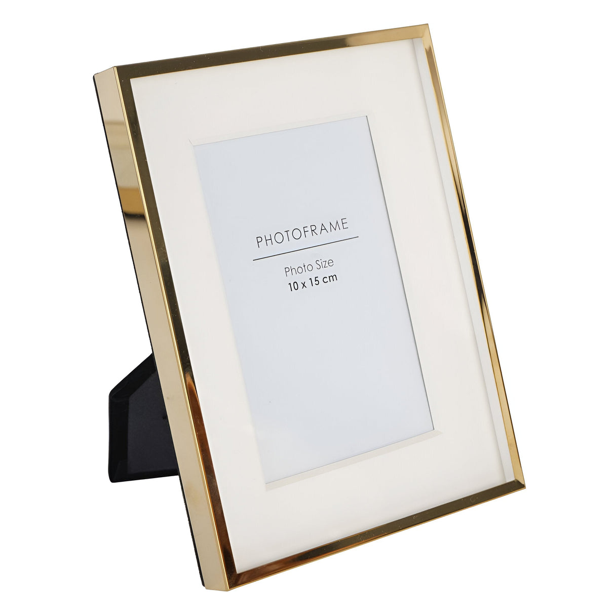 3D Strand Gold Photo Frame - 10x15cm