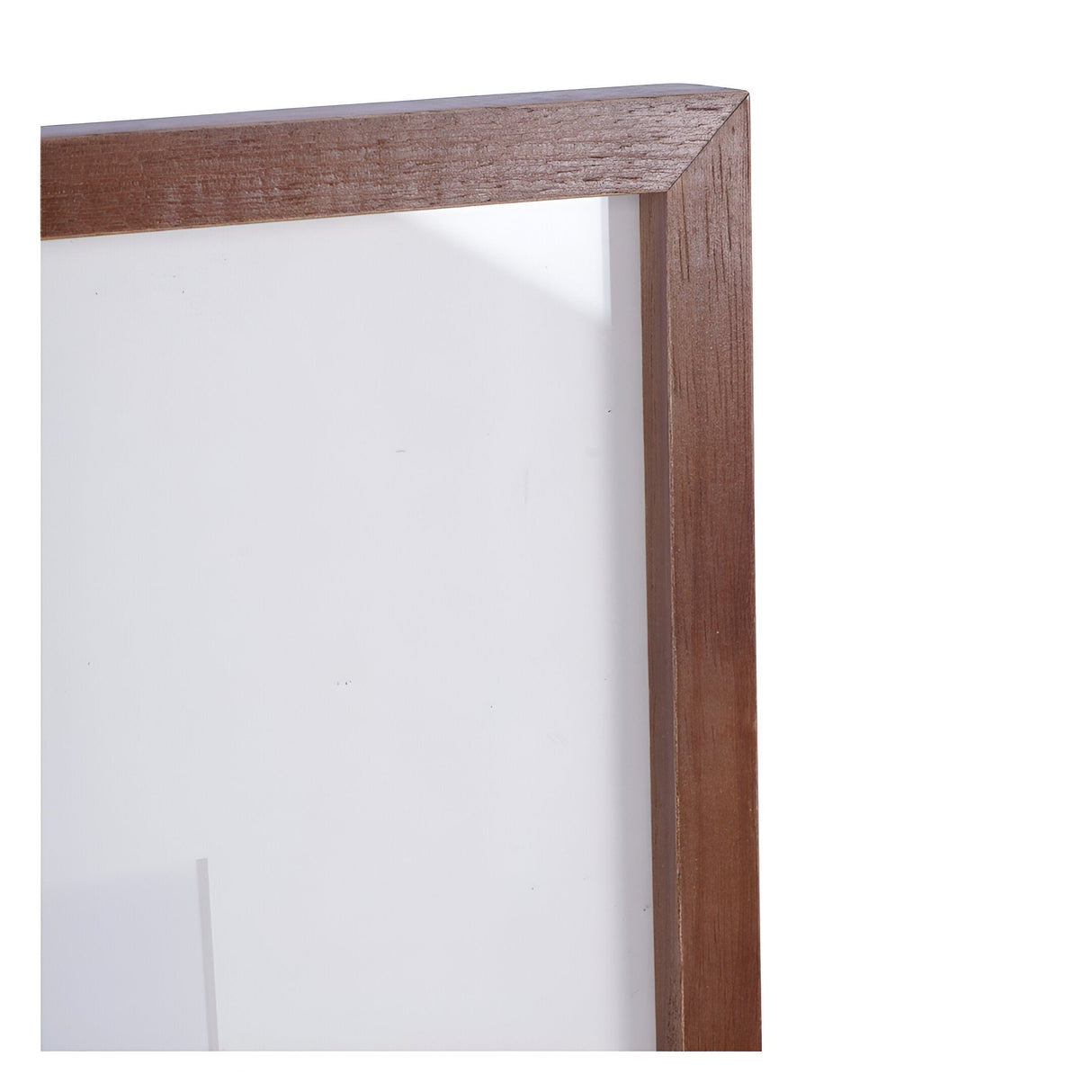 Ruben Rubberwood Brown Photo Frame - 13x18cm