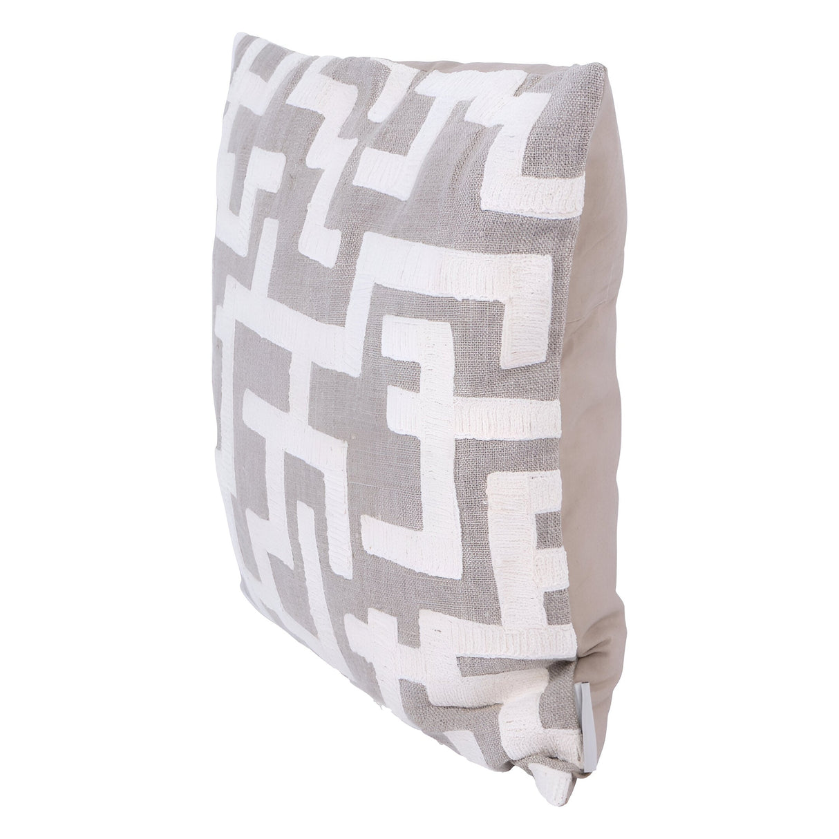 Decker Cushion Taupe - 47x47cm